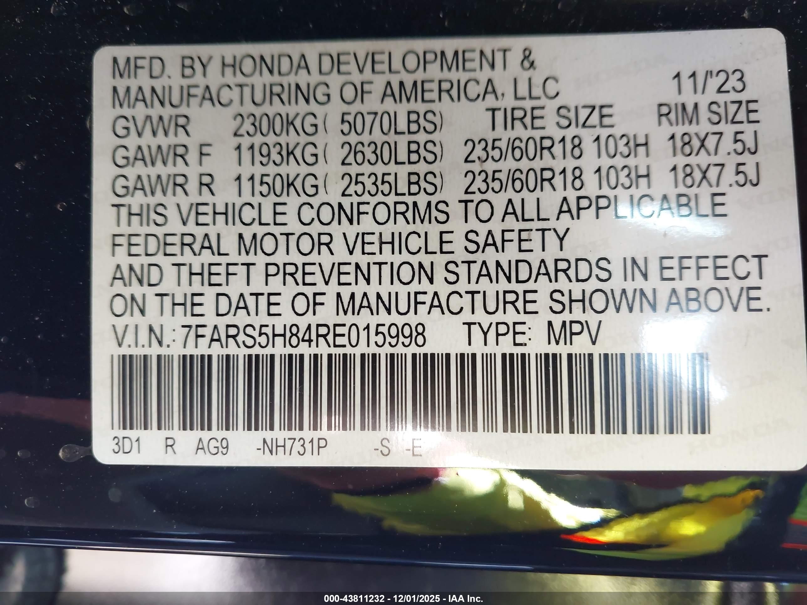HONDA CR-V image 9