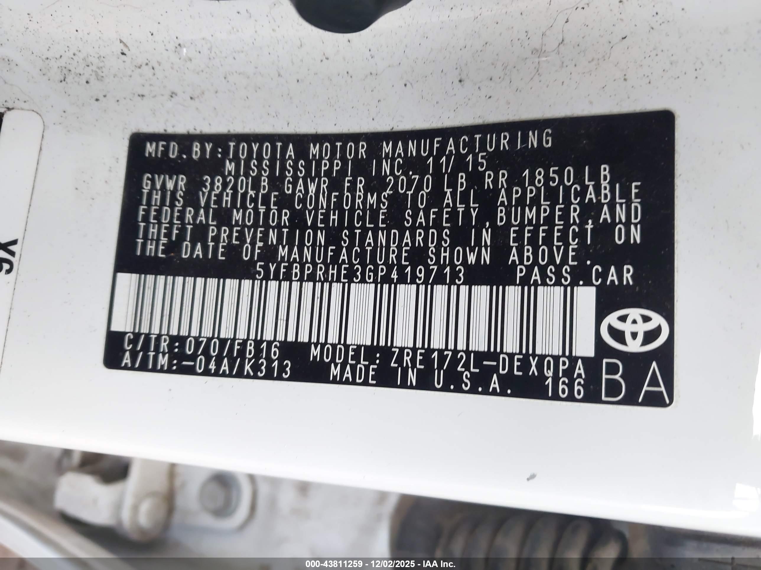 TOYOTA COROLLA image 9