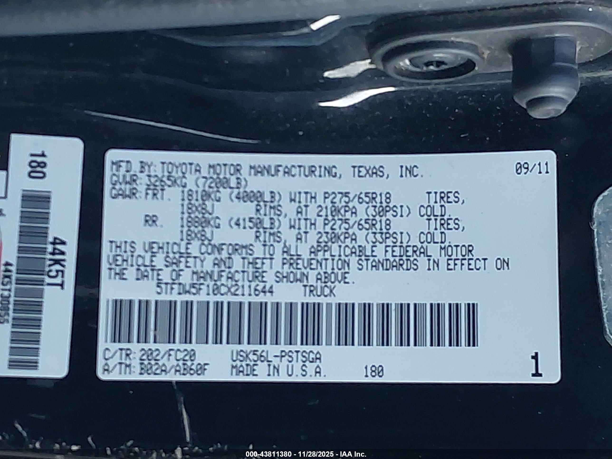 TOYOTA TUNDRA image 9
