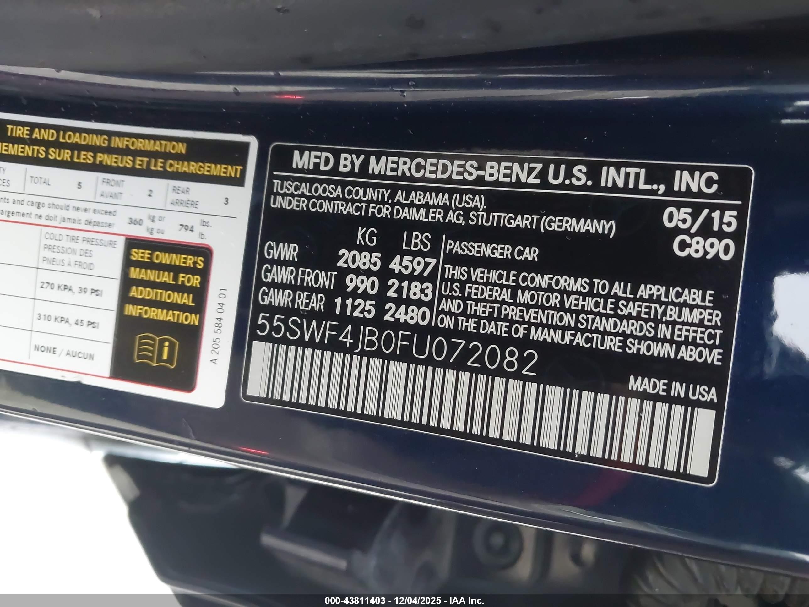 MERCEDES-BENZ C image 9