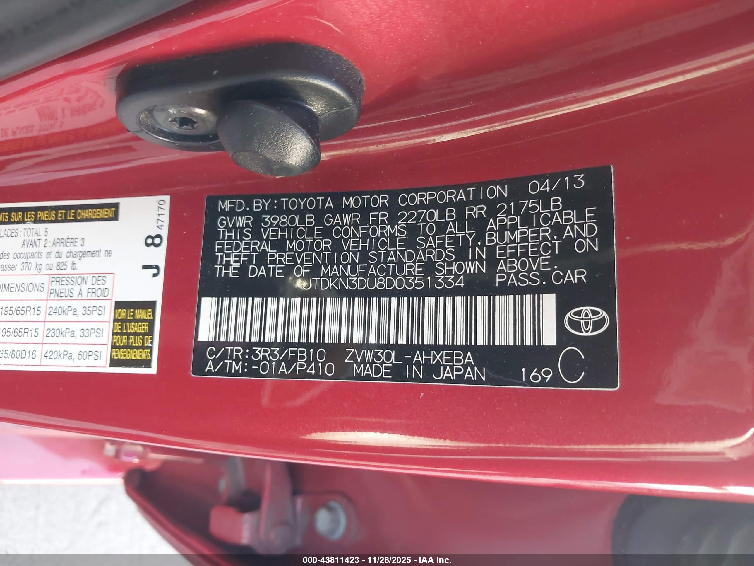 TOYOTA PRIUS image 9