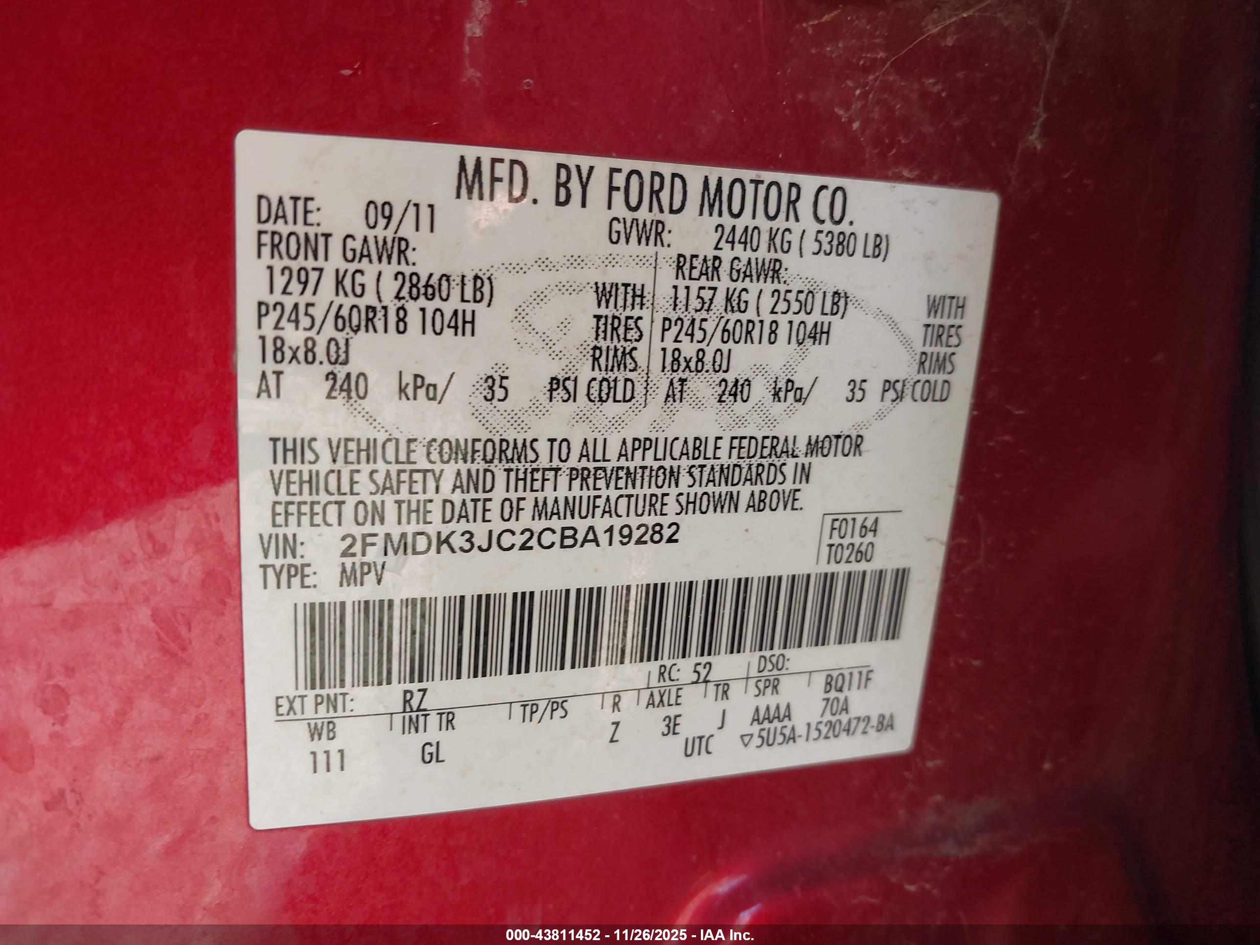 FORD EDGE image 9