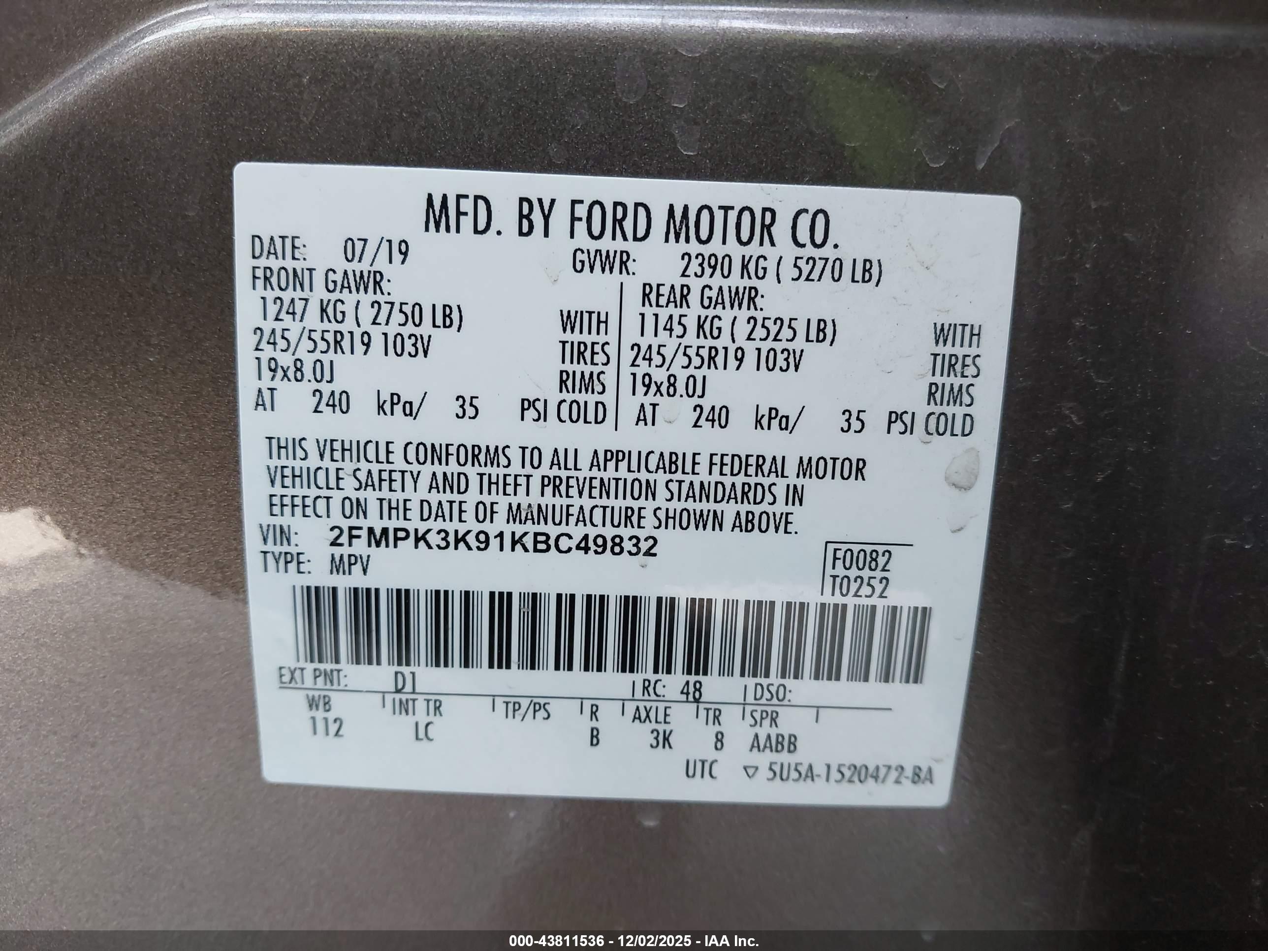 FORD EDGE image 9