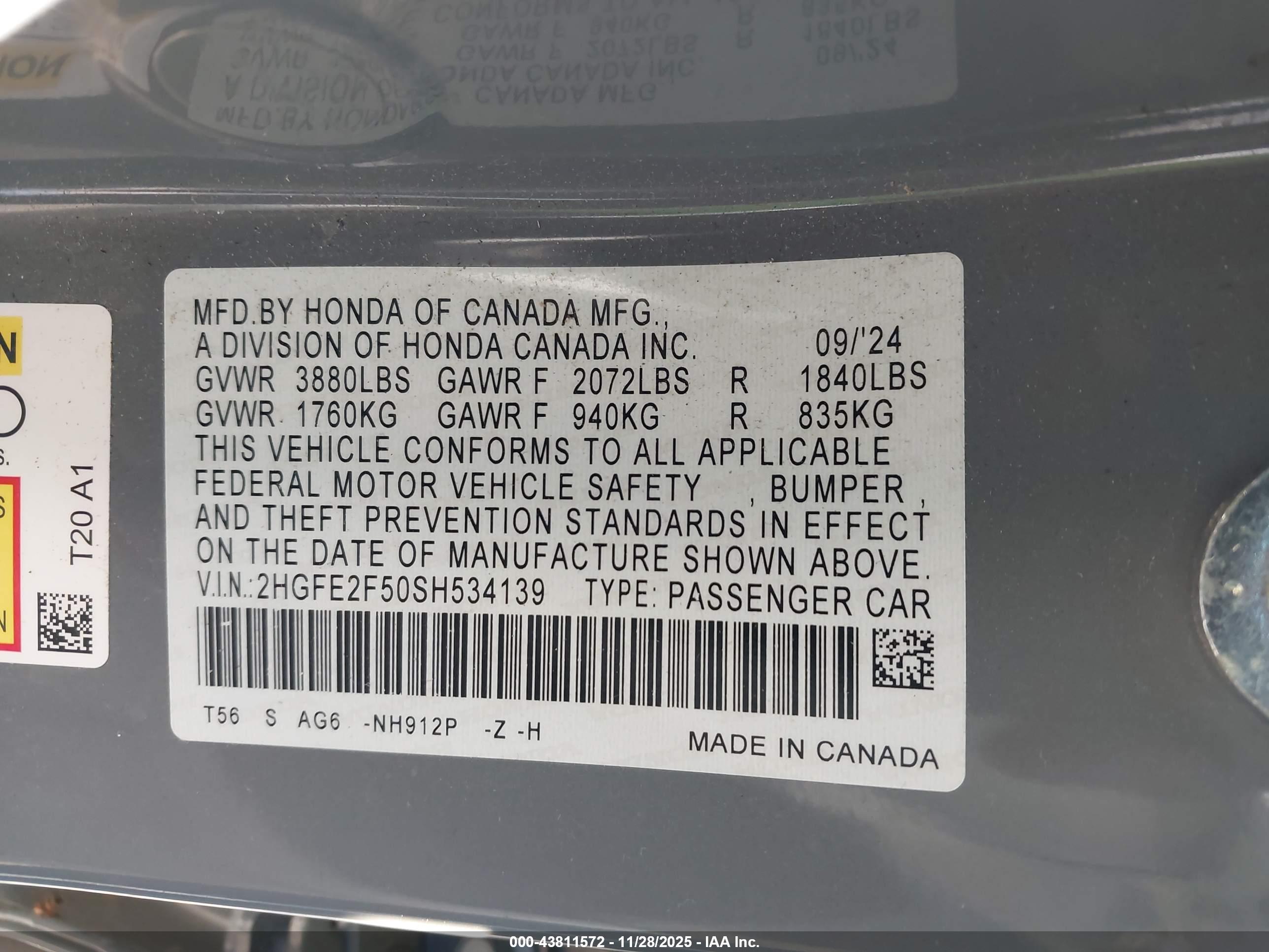 HONDA CIVIC image 9