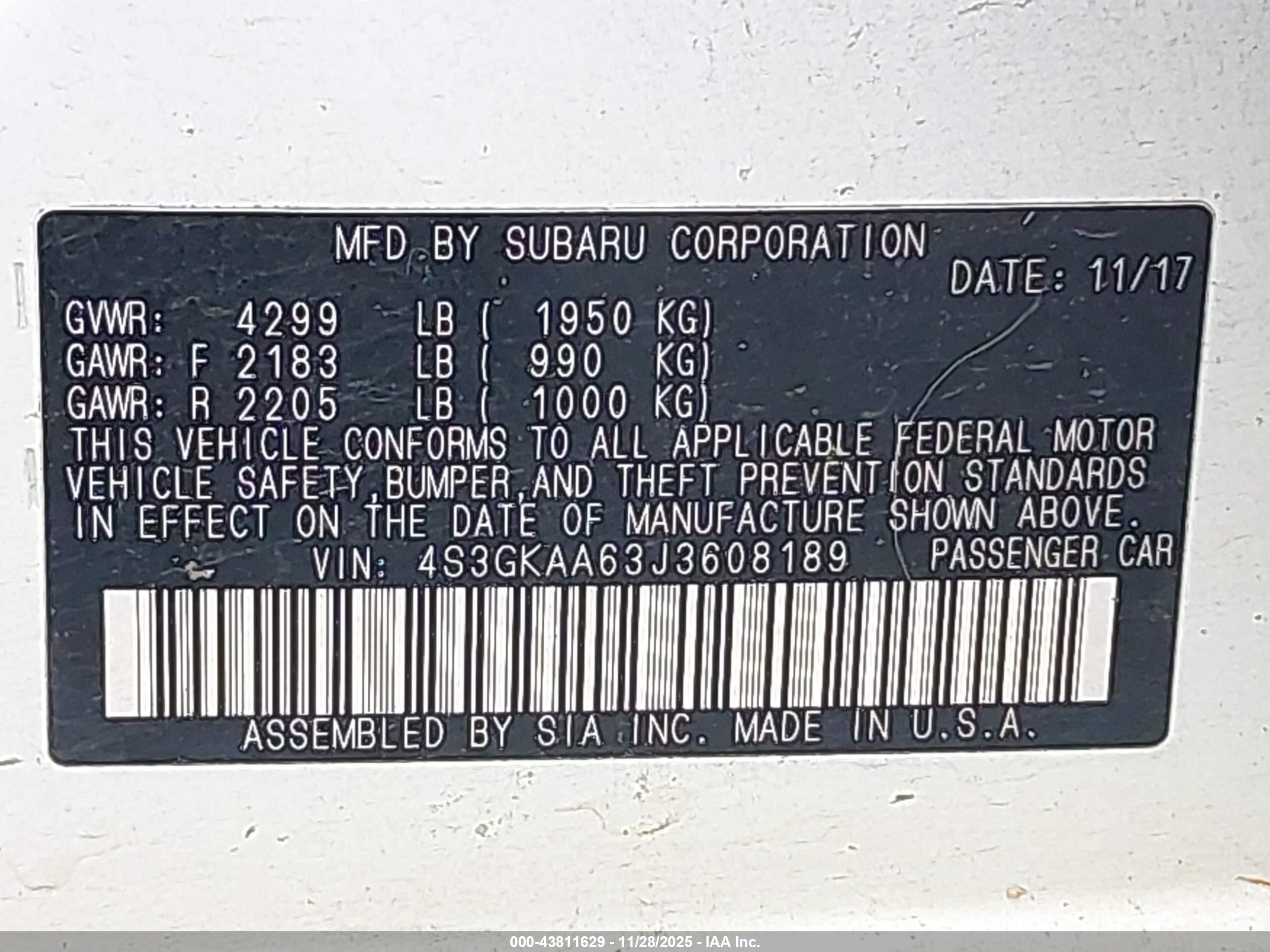 SUBARU IMPREZA image 9