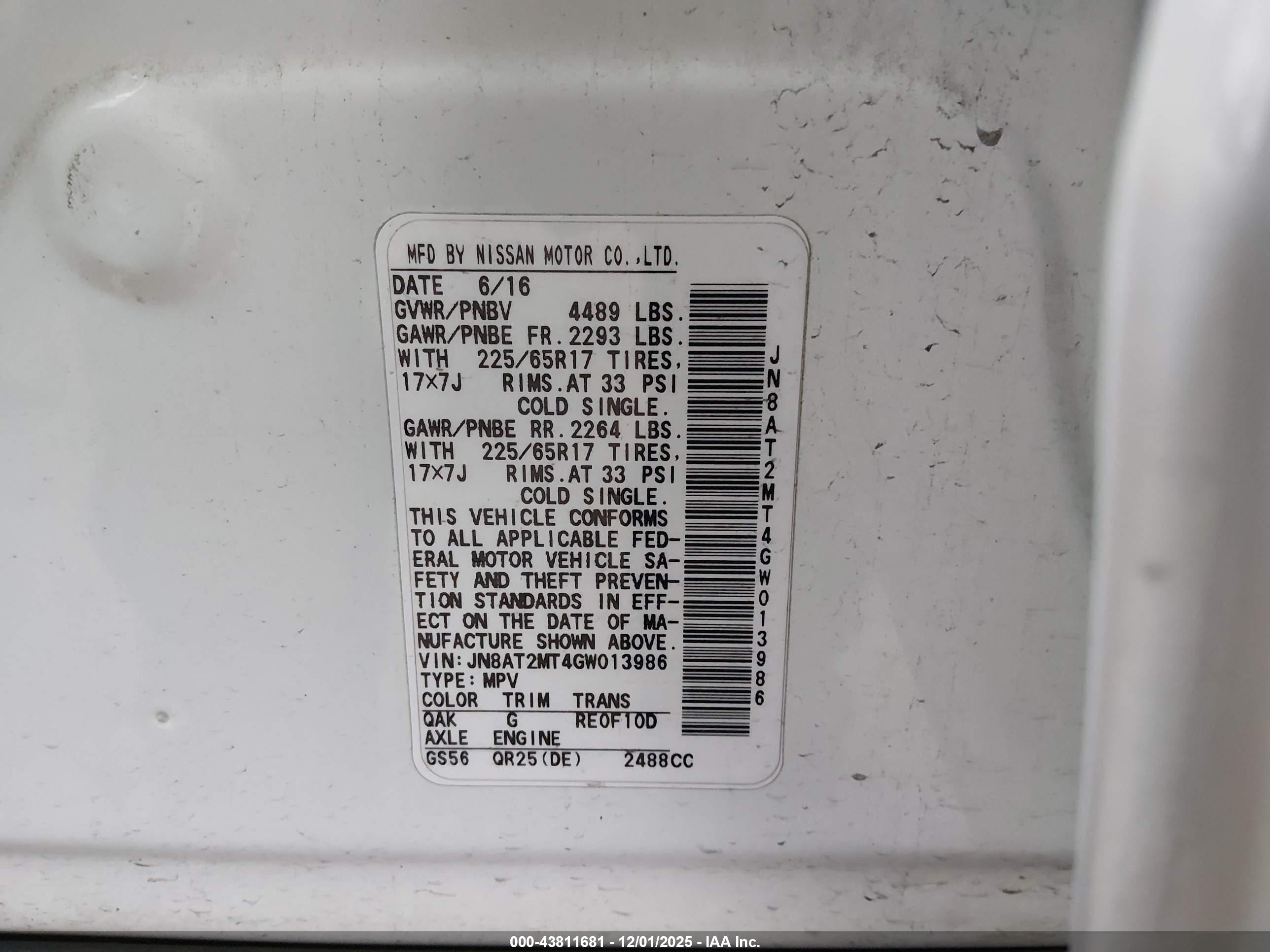 NISSAN ROGUE image 9