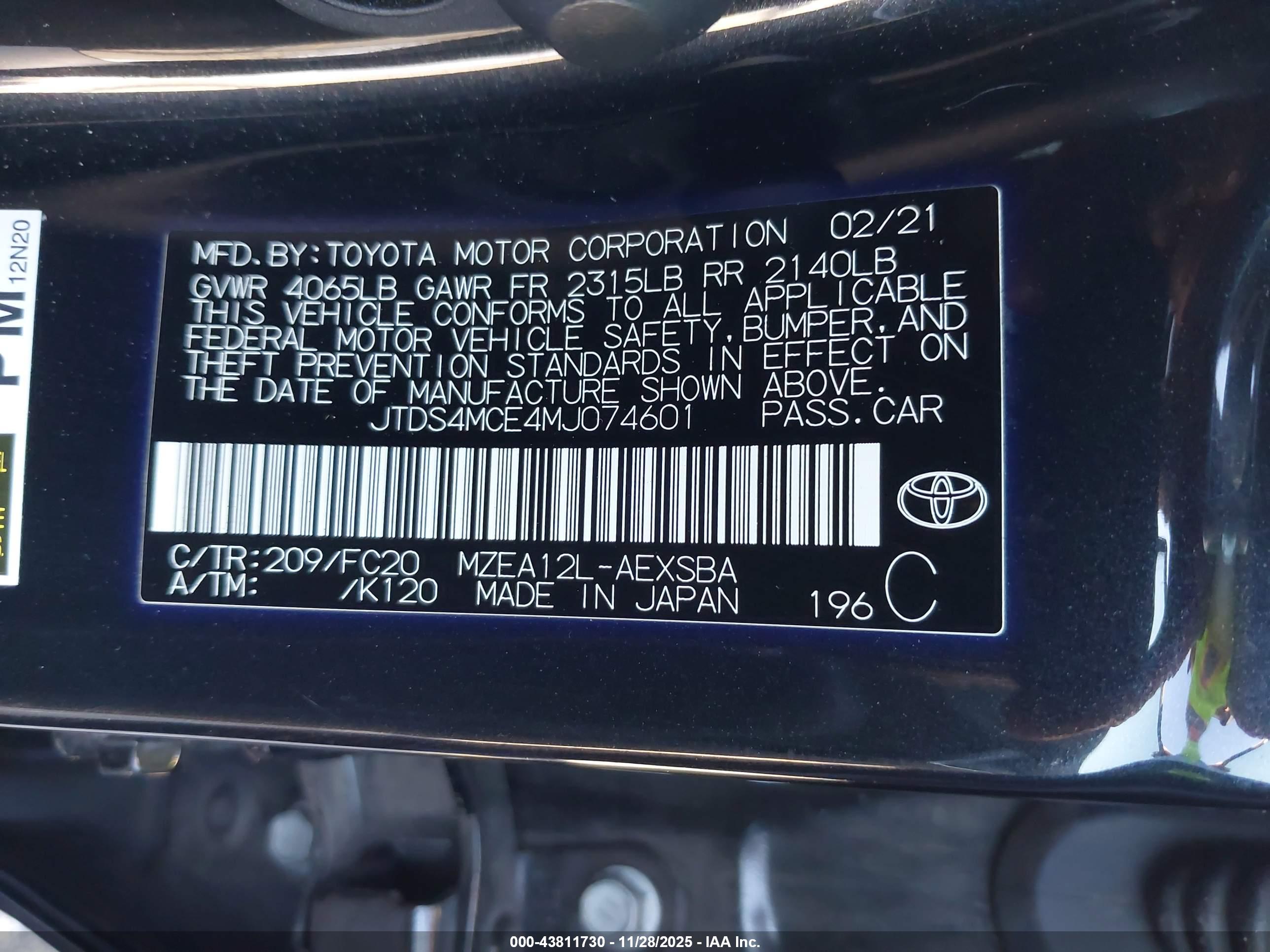 TOYOTA COROLLA image 9