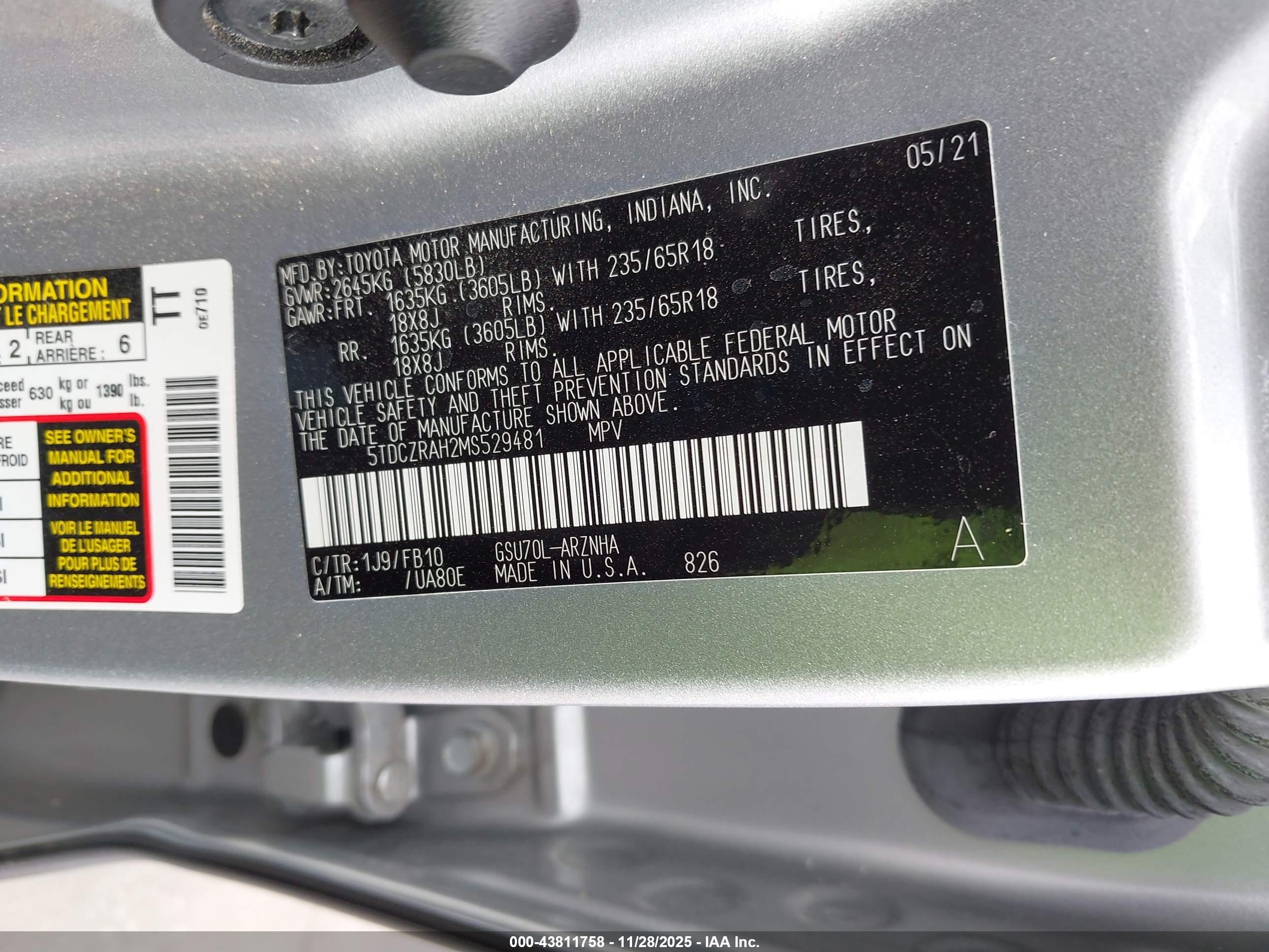 TOYOTA HIGHLANDER image 9