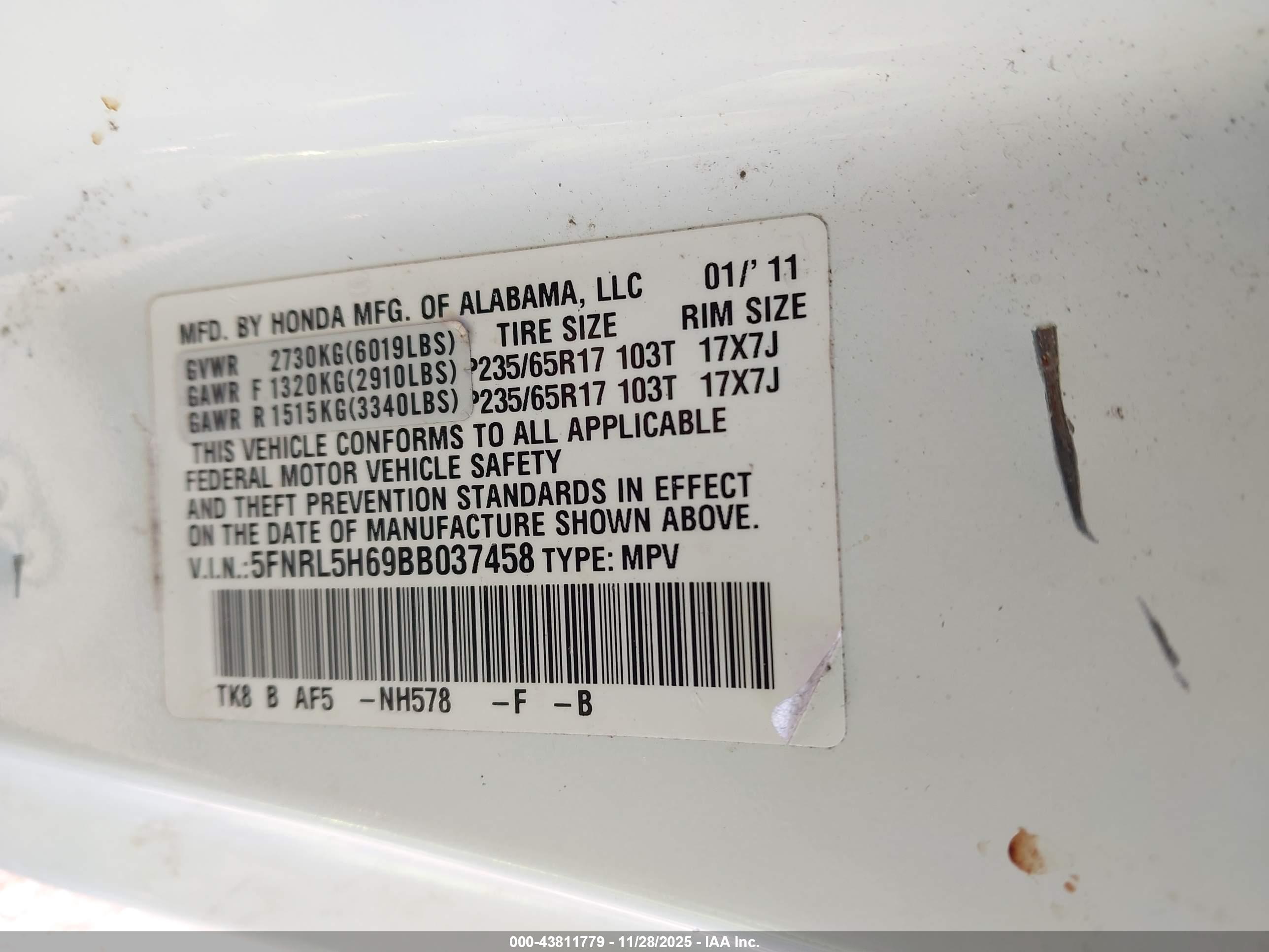 HONDA ODYSSEY image 9