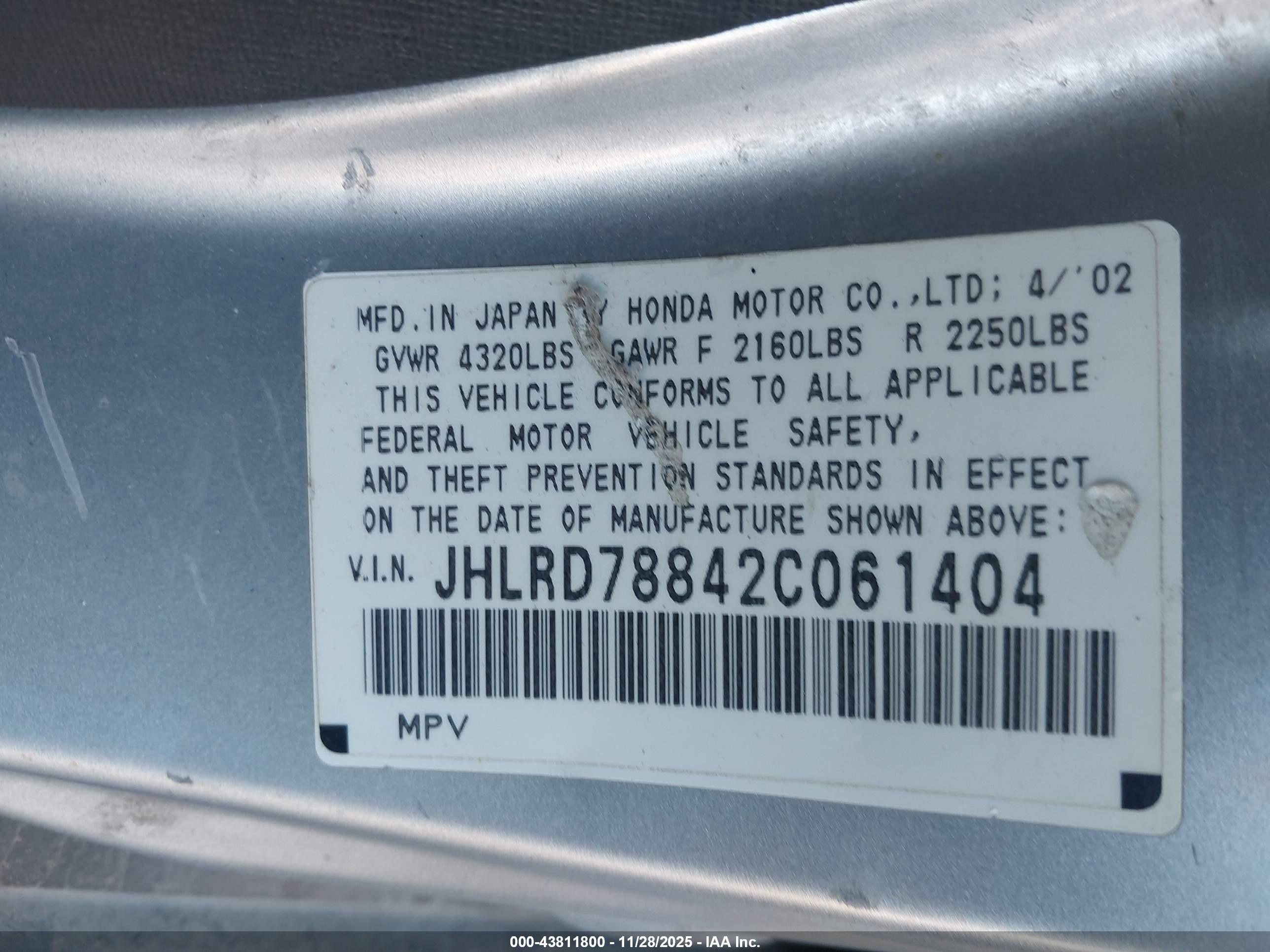 HONDA CR-V image 9