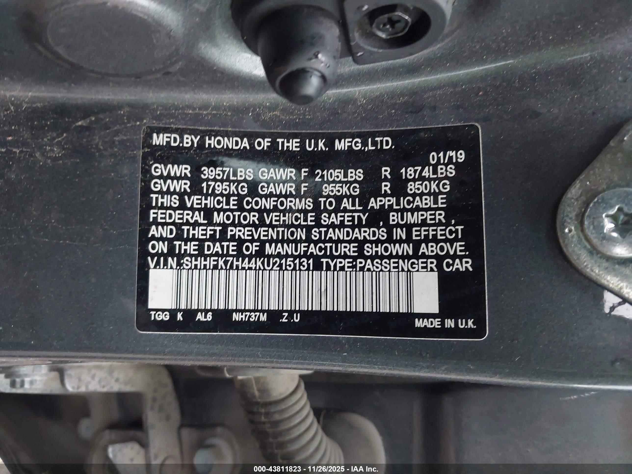 HONDA CIVIC image 9