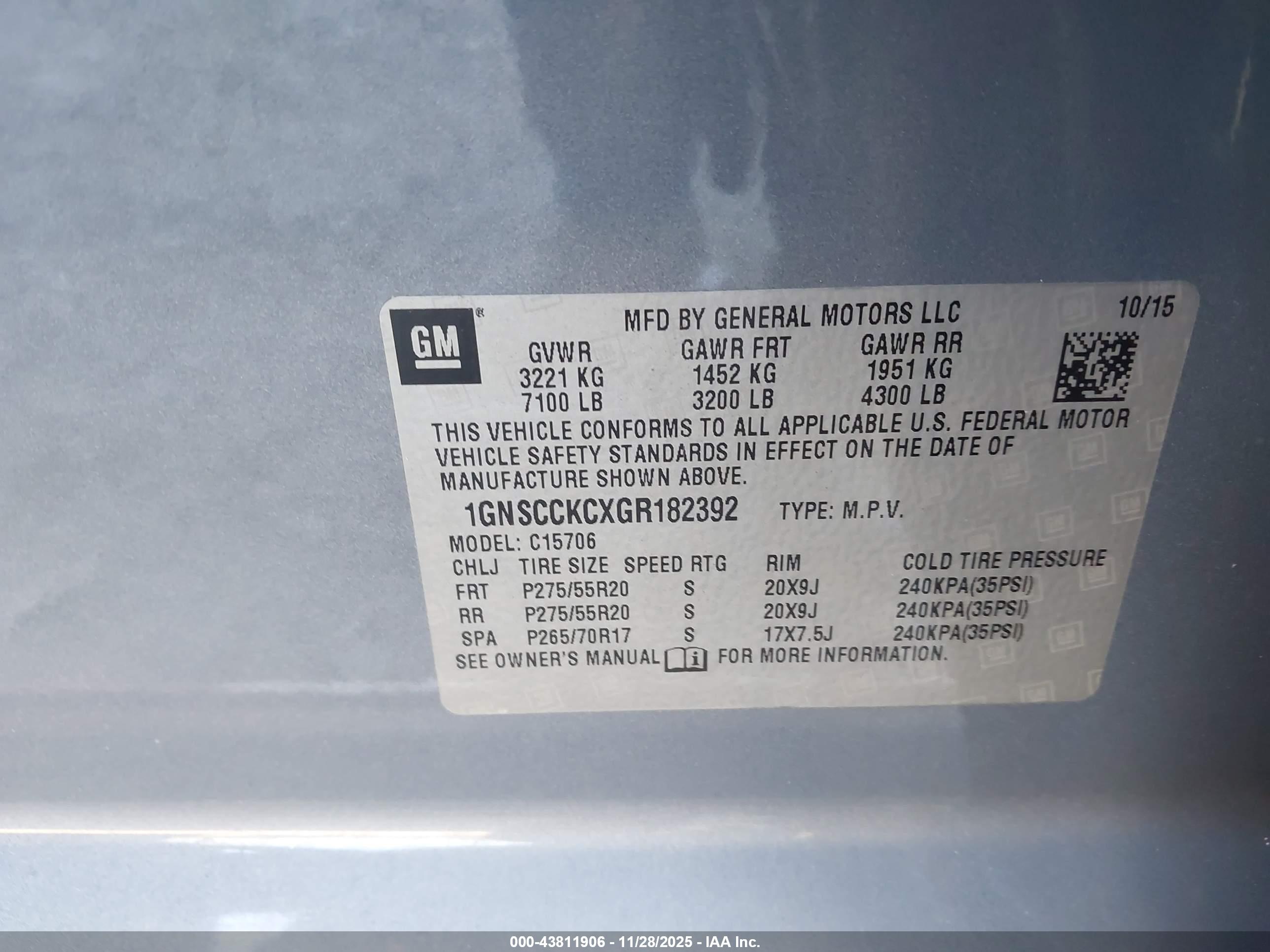CHEVROLET TAHOE image 9