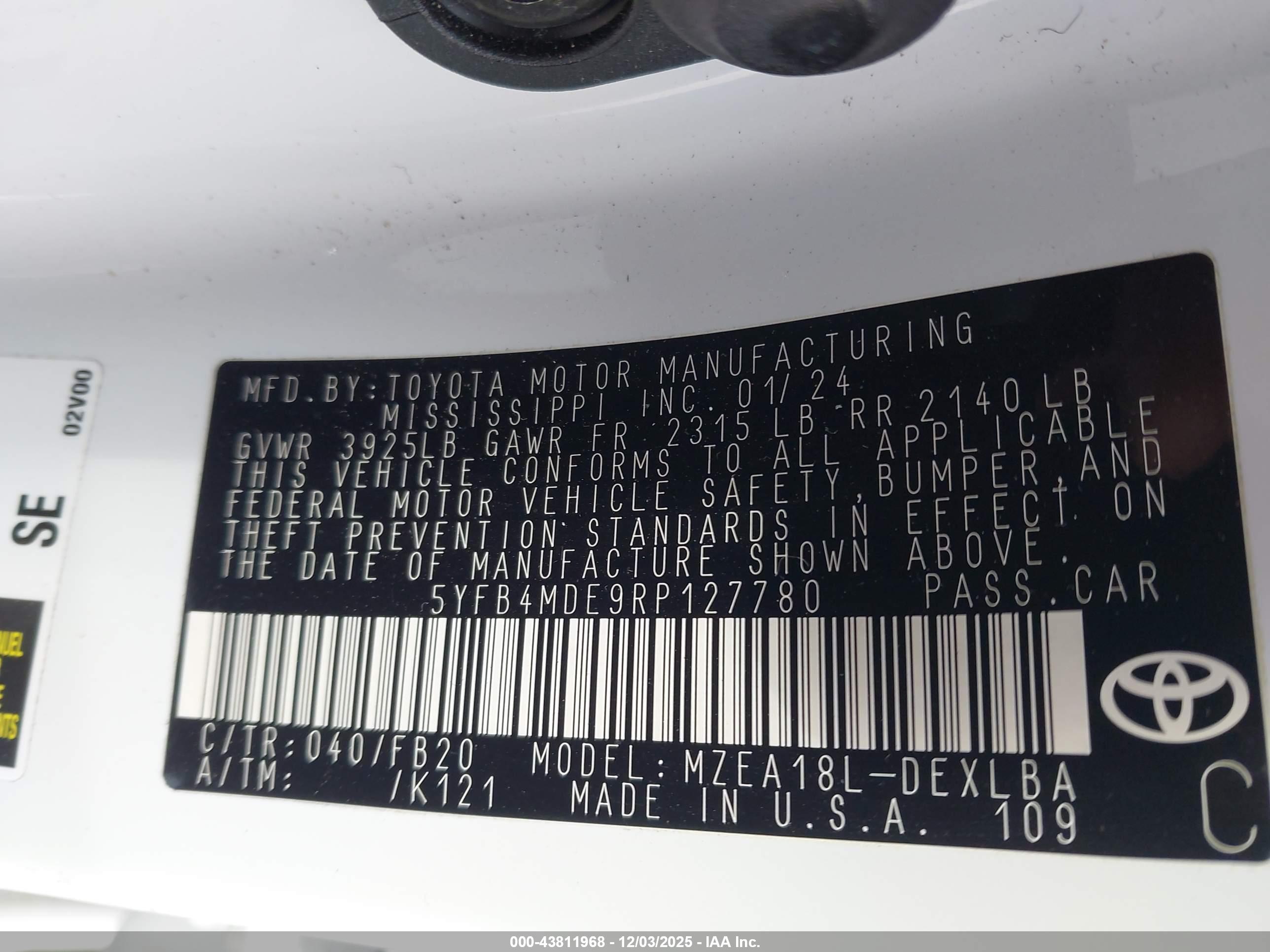 TOYOTA COROLLA image 9