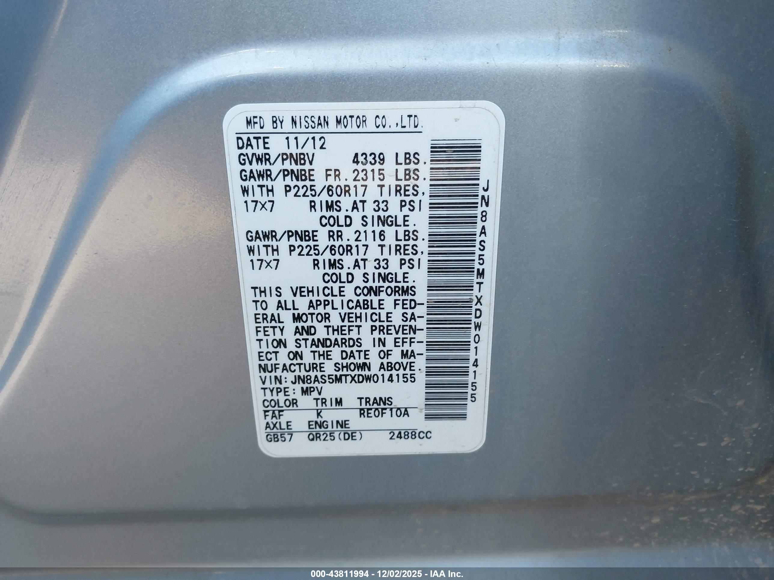 NISSAN ROGUE image 9