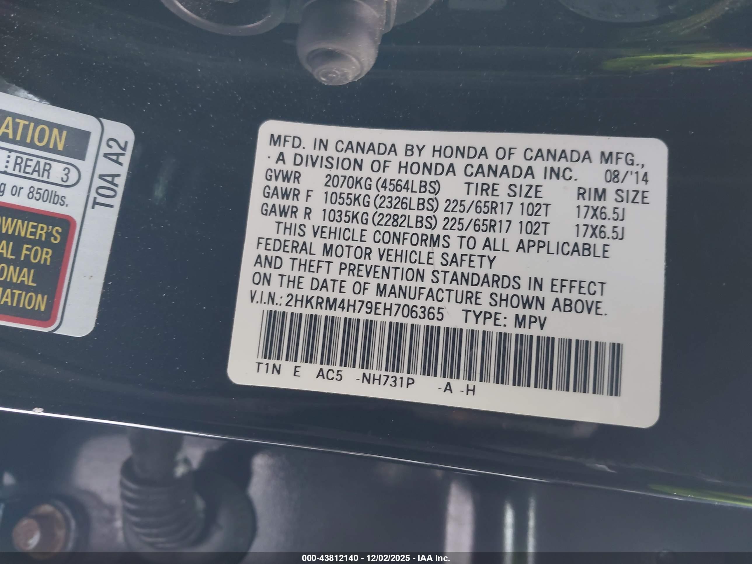 HONDA CR-V image 9