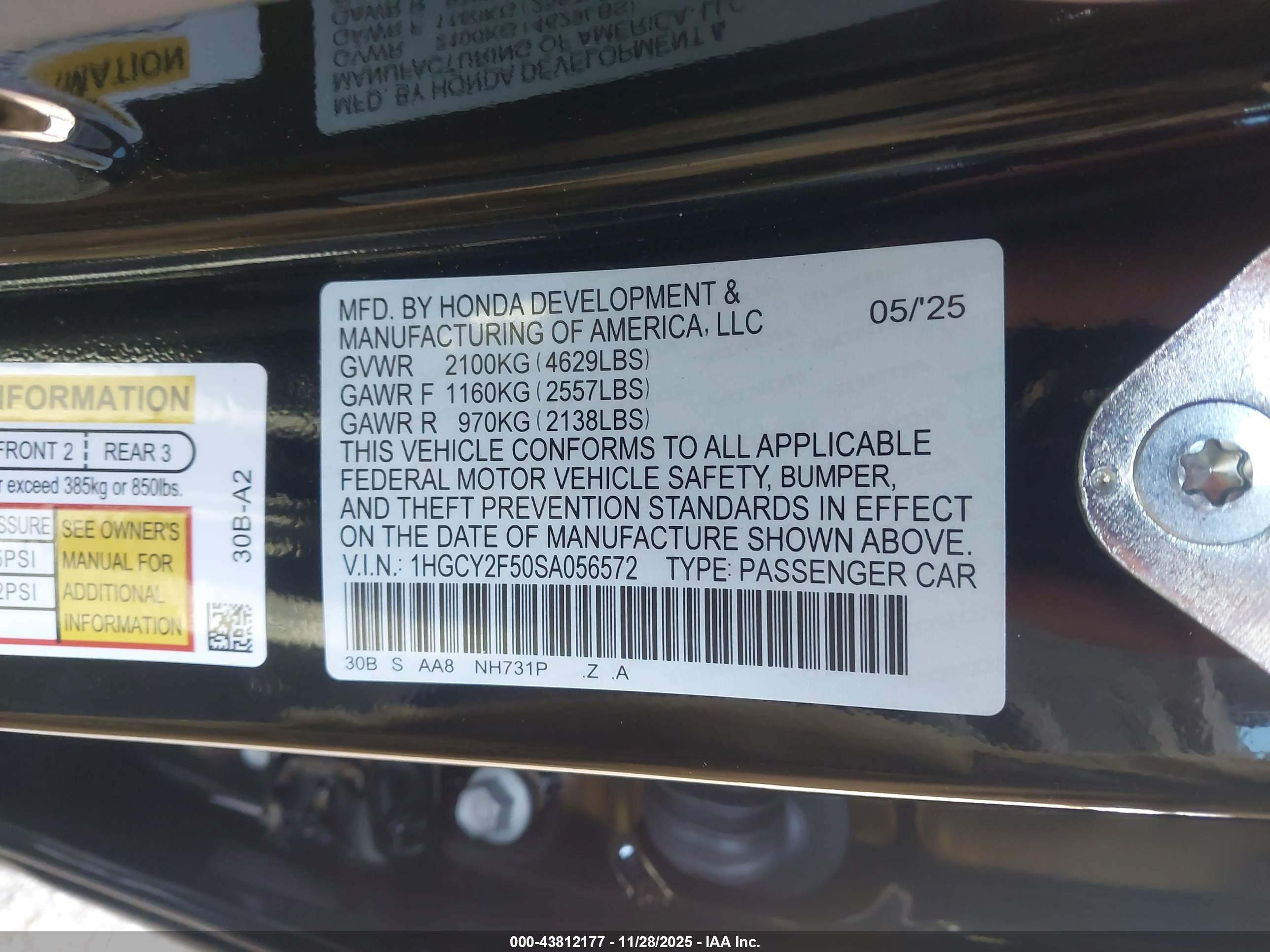 HONDA ACCORD image 9