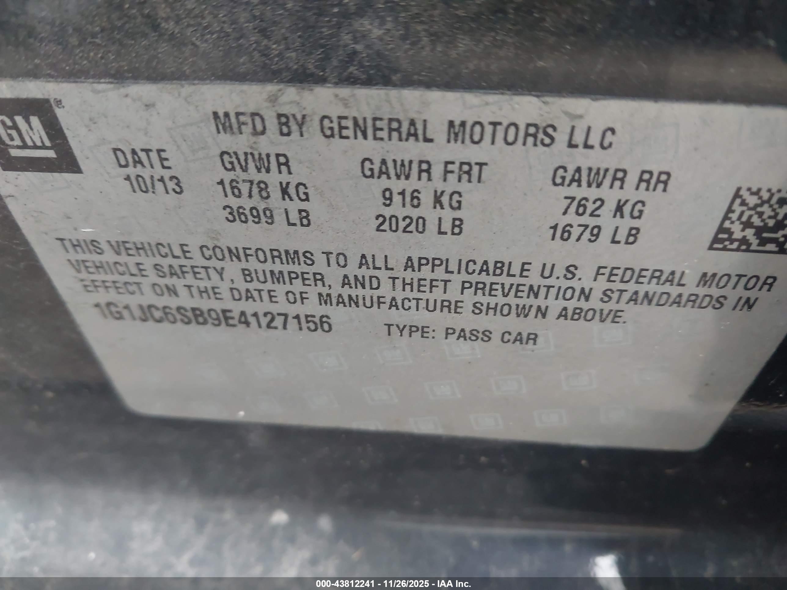 CHEVROLET SONIC image 9