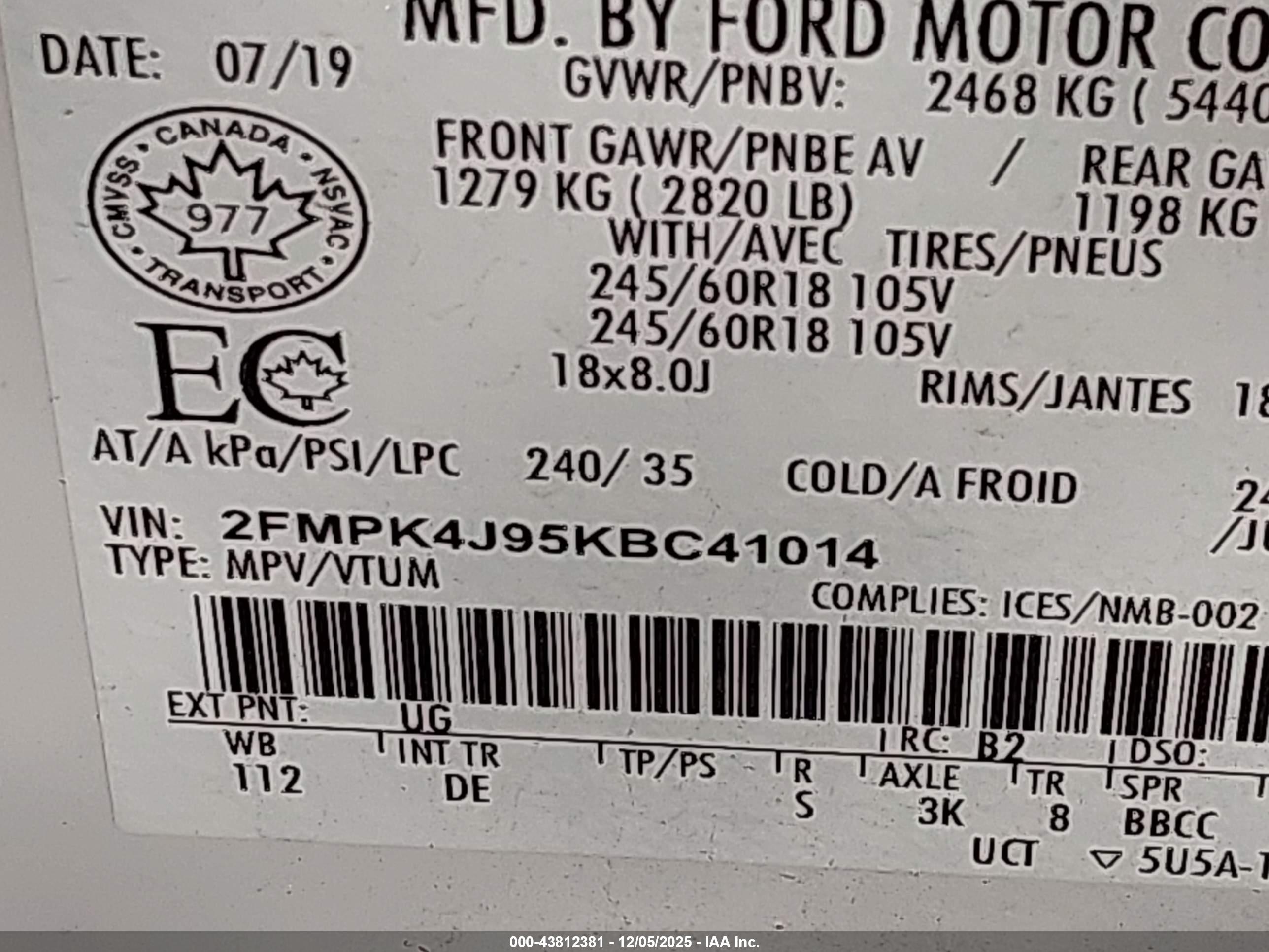 FORD EDGE image 9