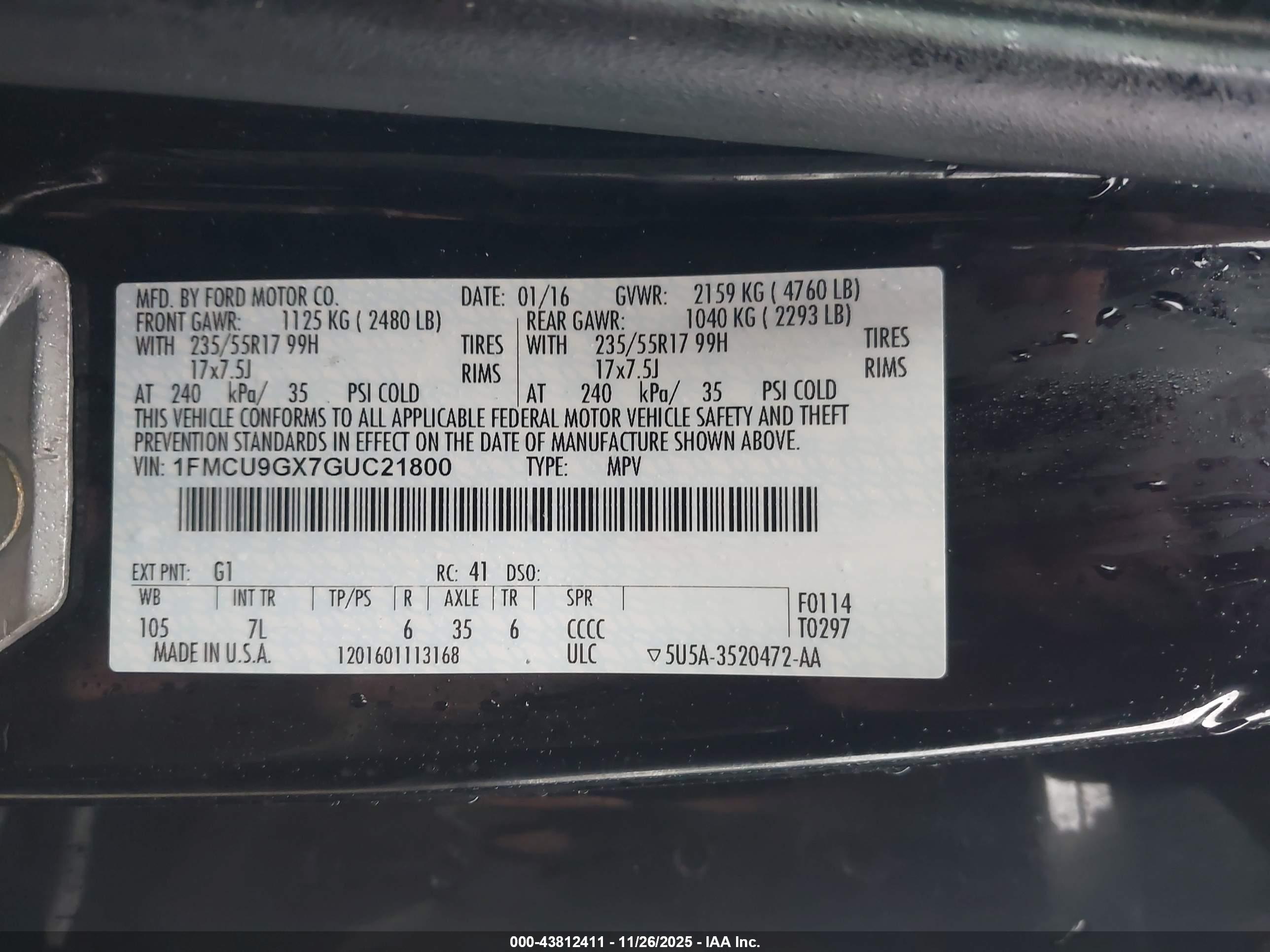 FORD ESCAPE image 9