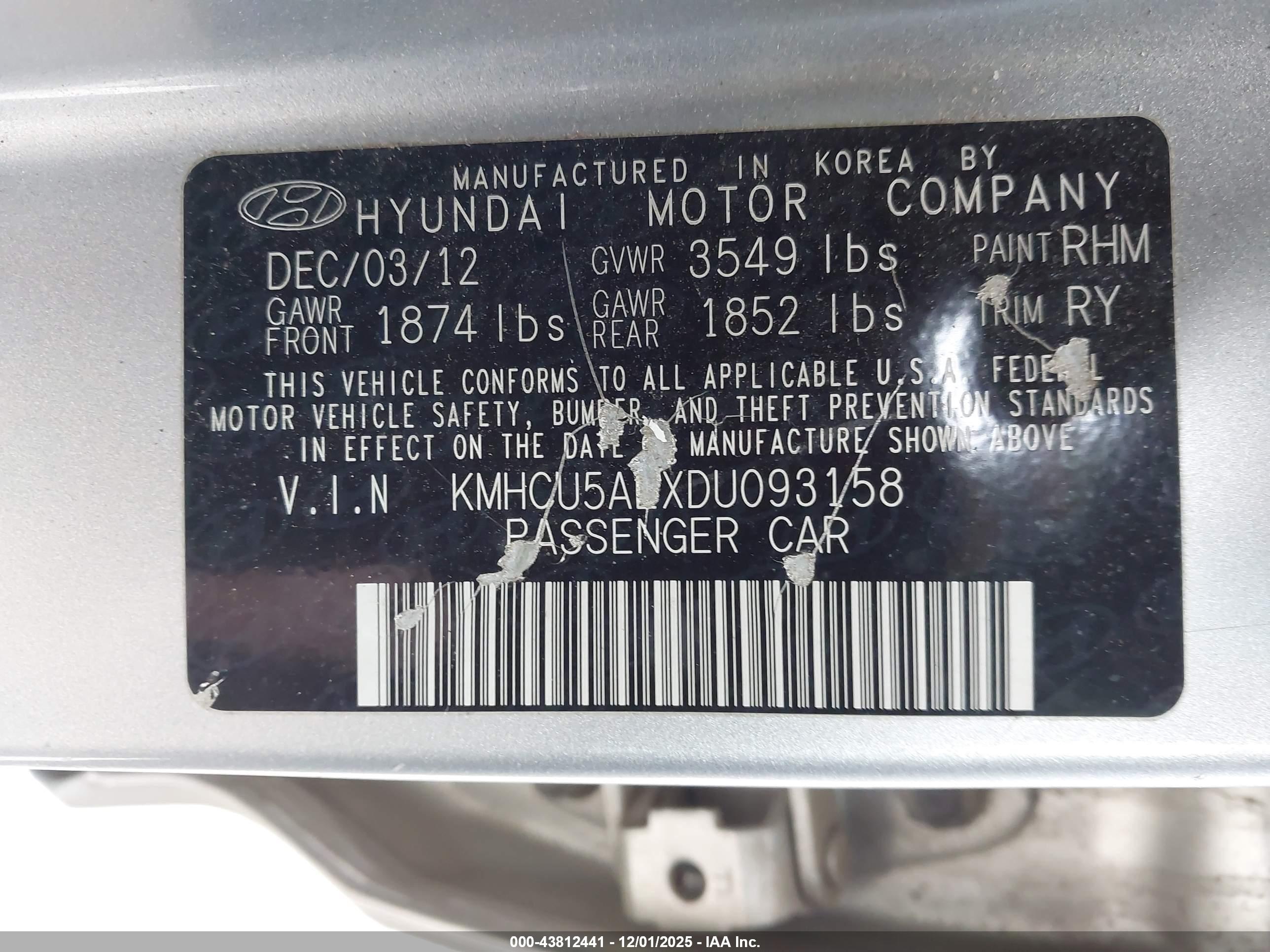 HYUNDAI ACCENT image 9
