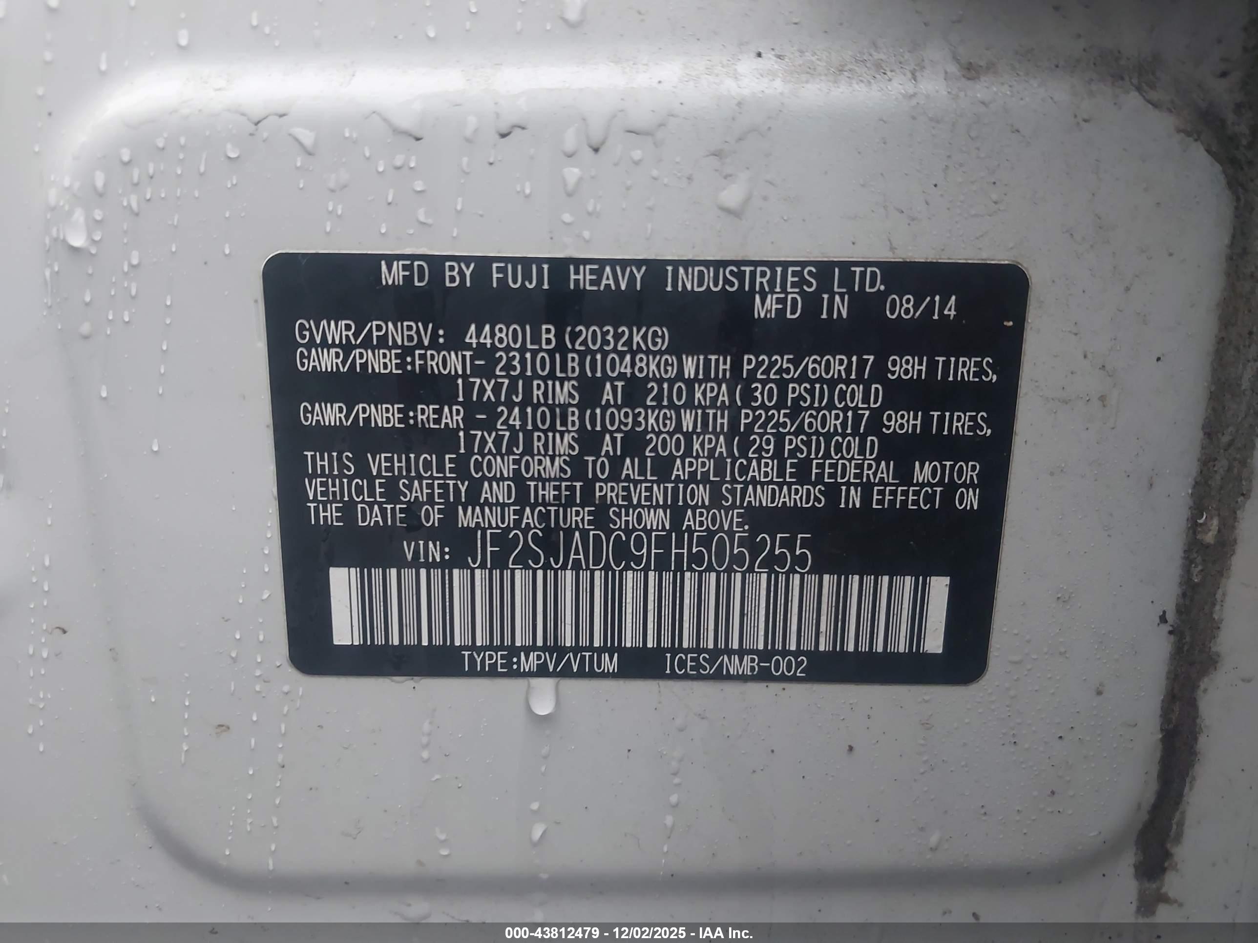 SUBARU FORESTER image 9