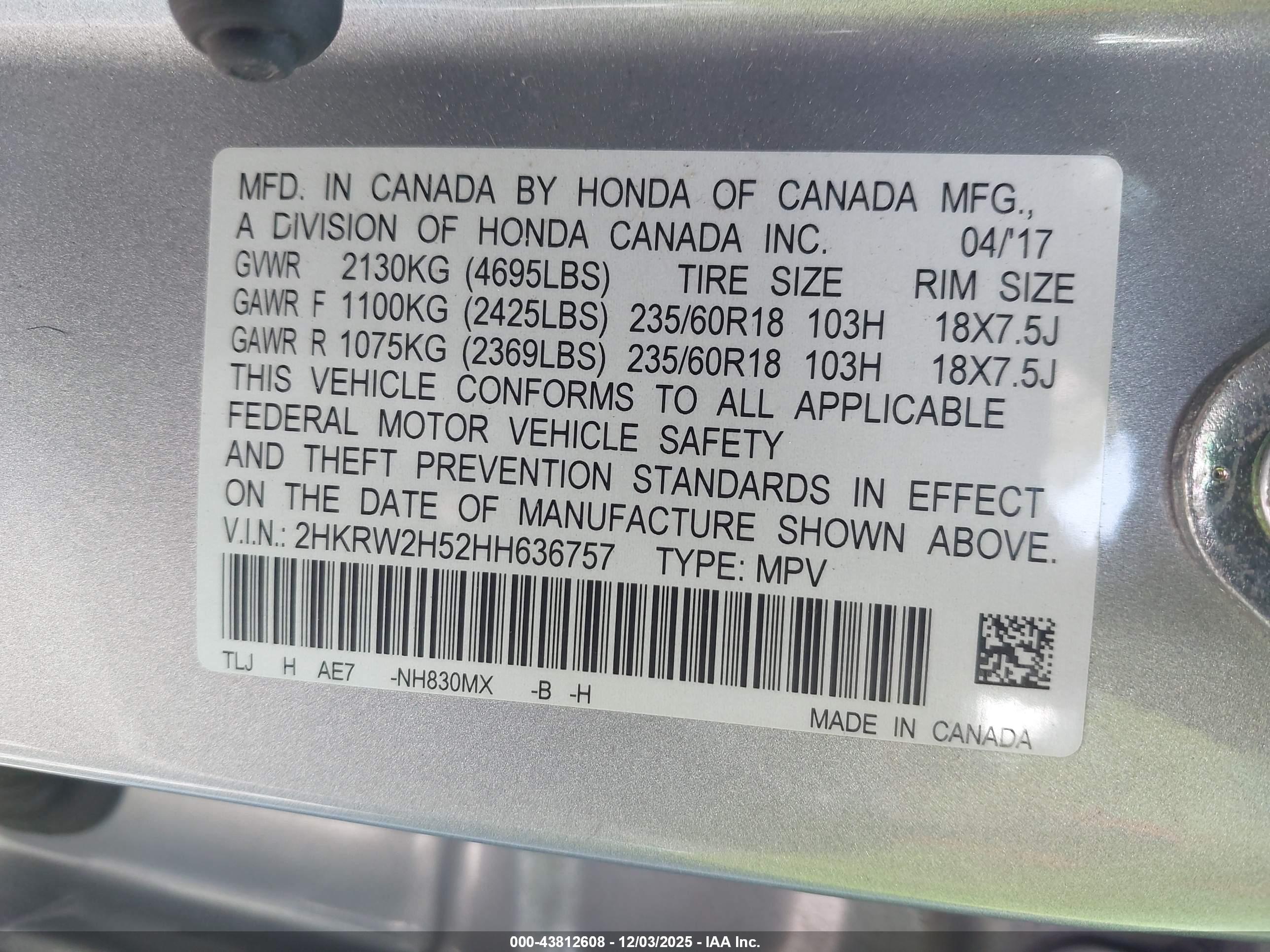 HONDA CR-V image 9