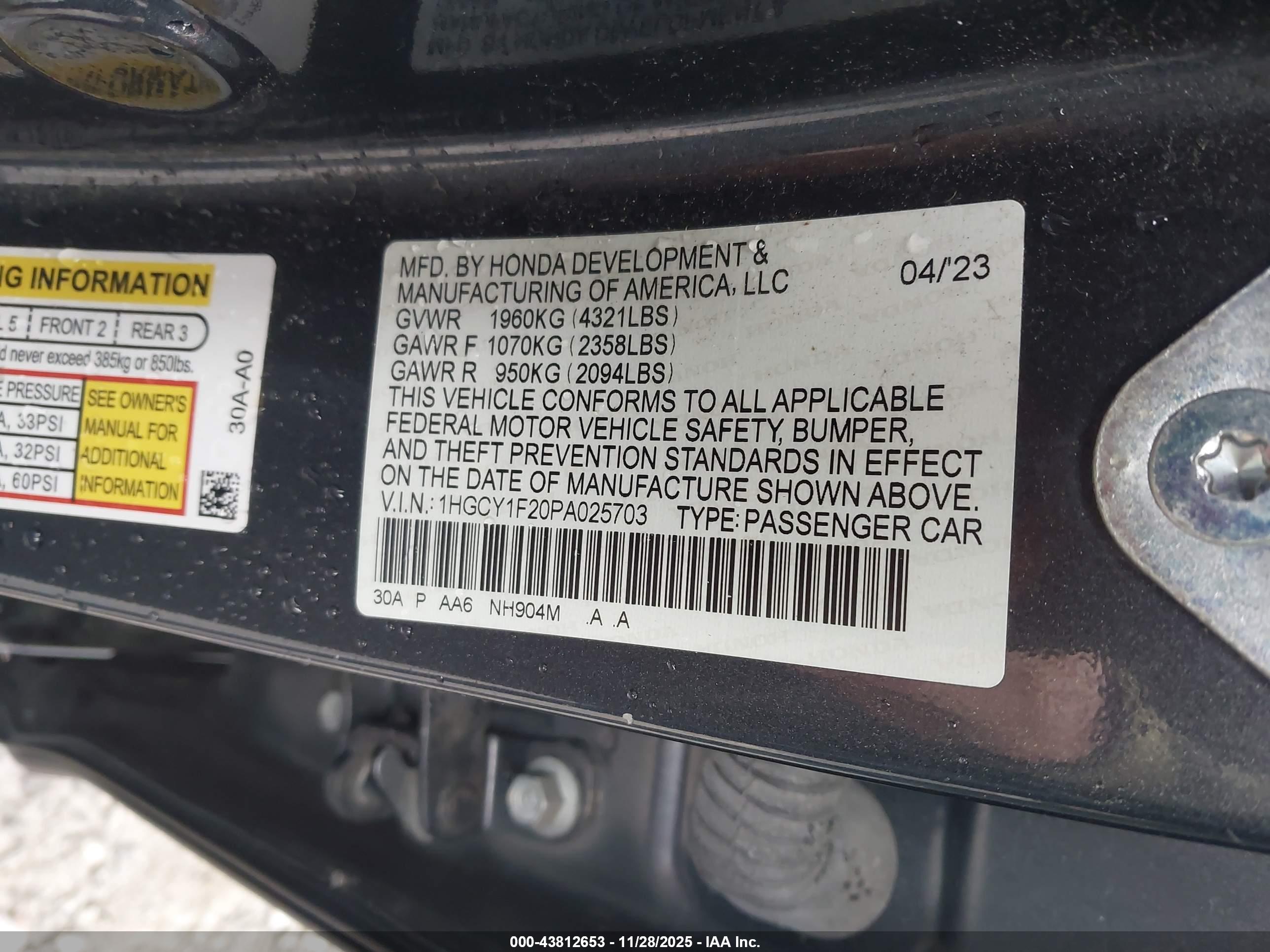 HONDA ACCORD image 9