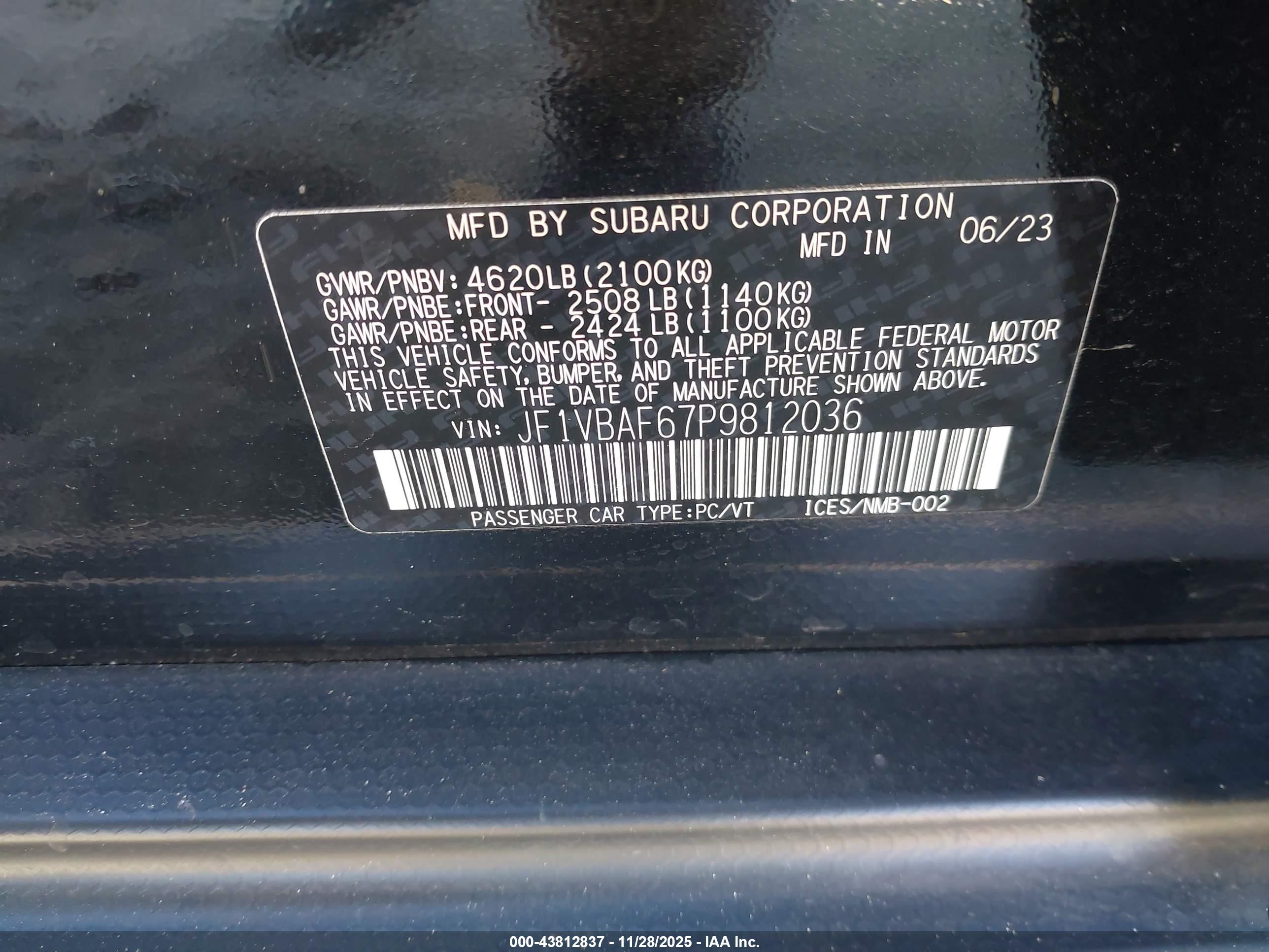 SUBARU WRX image 9