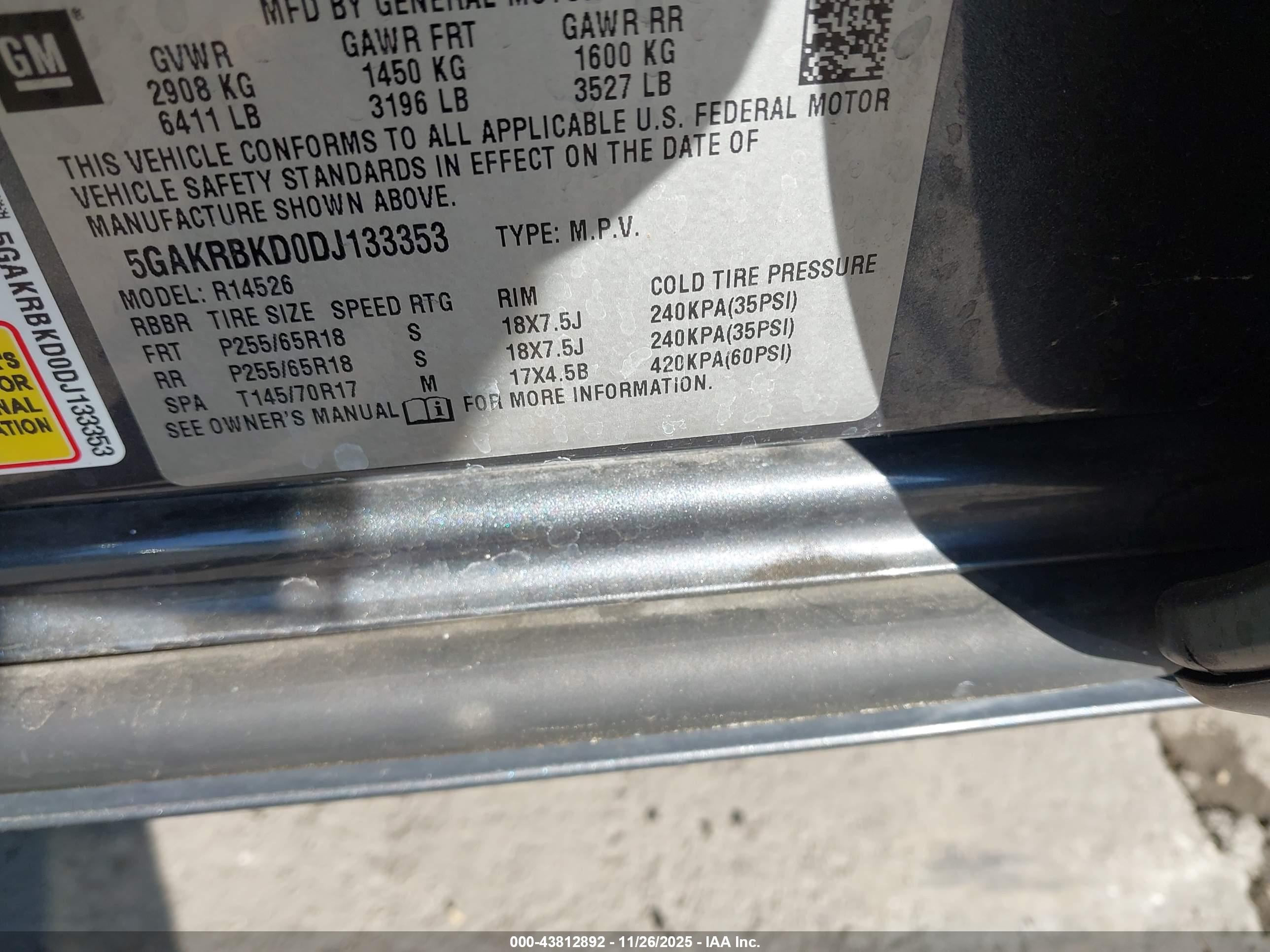 BUICK ENCLAVE image 9