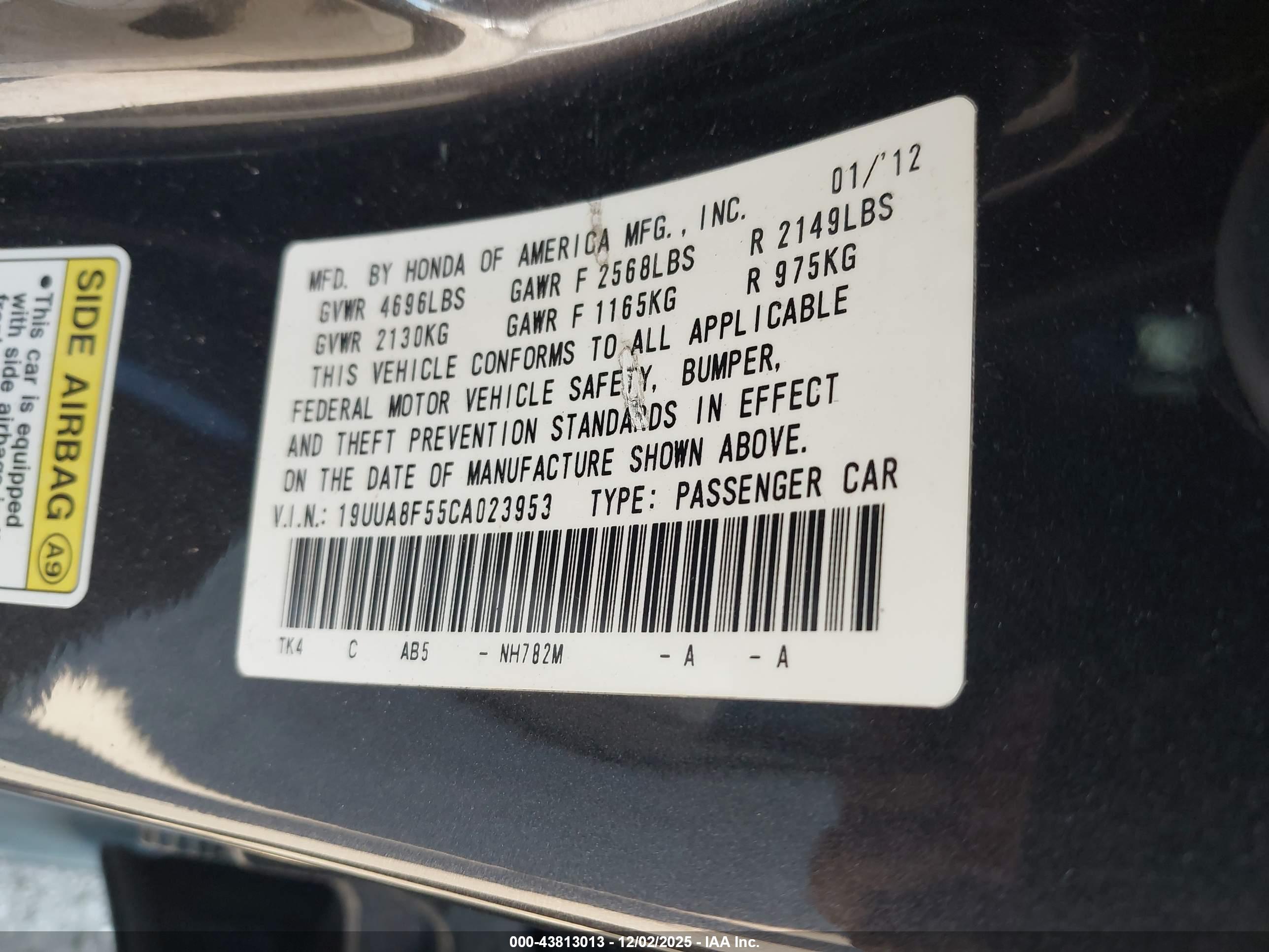 ACURA TL image 9