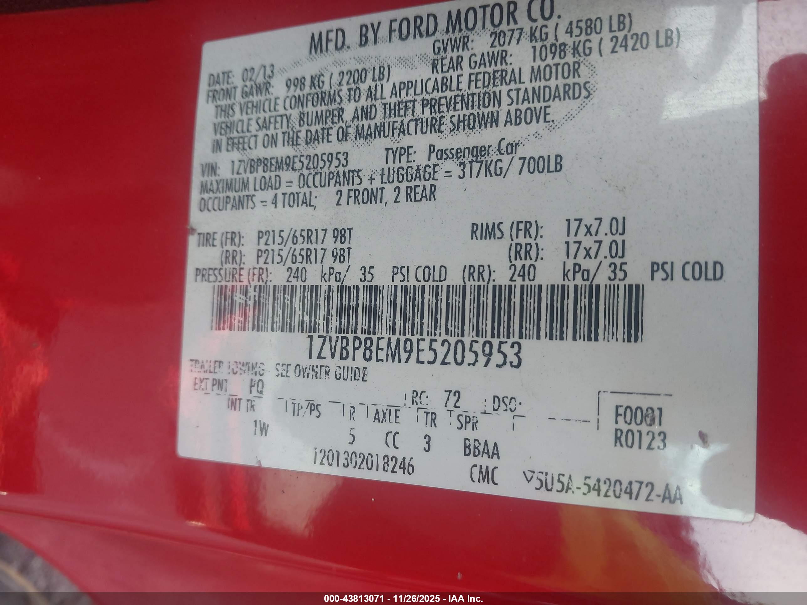 FORD MUSTANG image 9