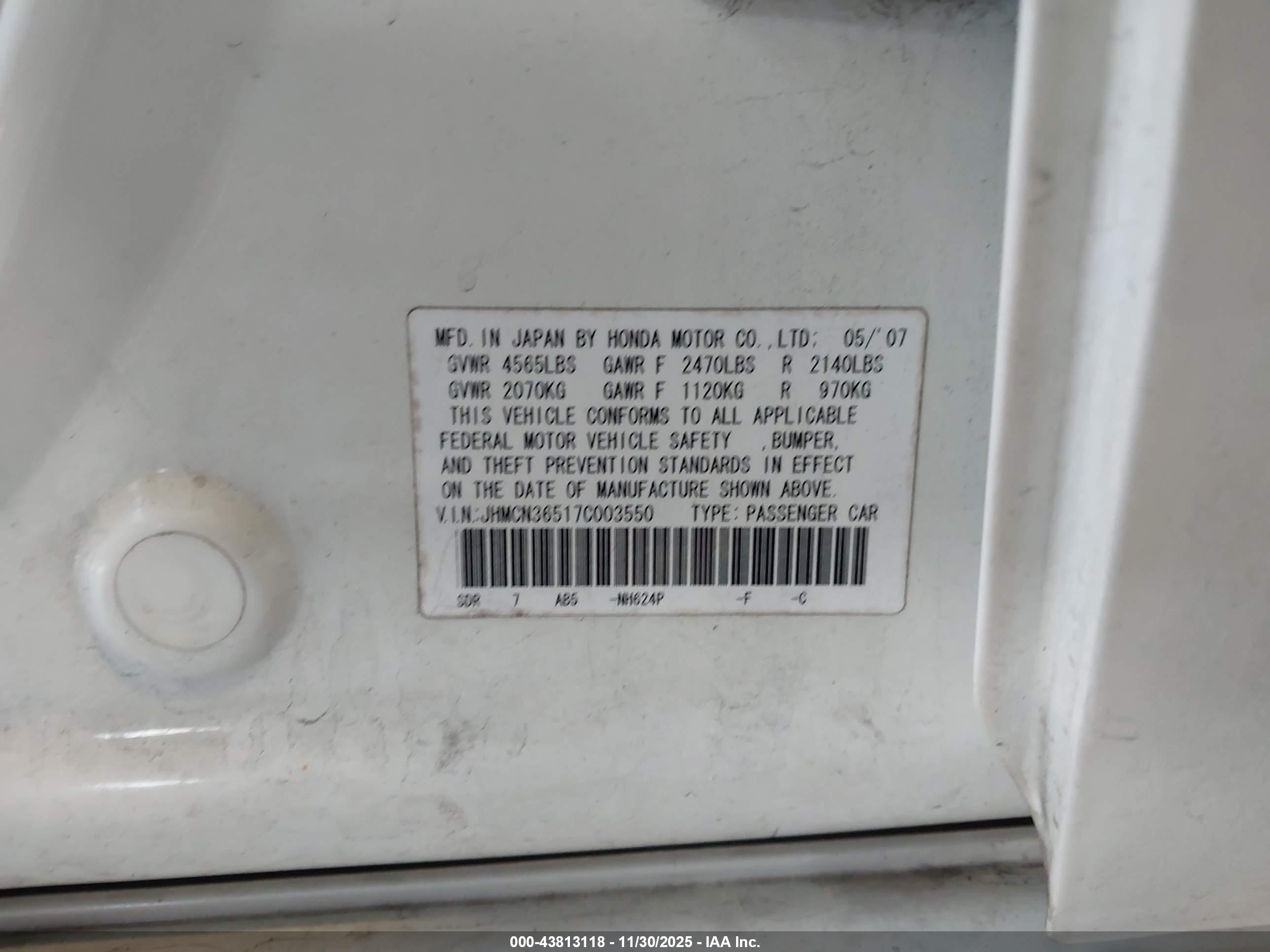 HONDA ACCORD image 9