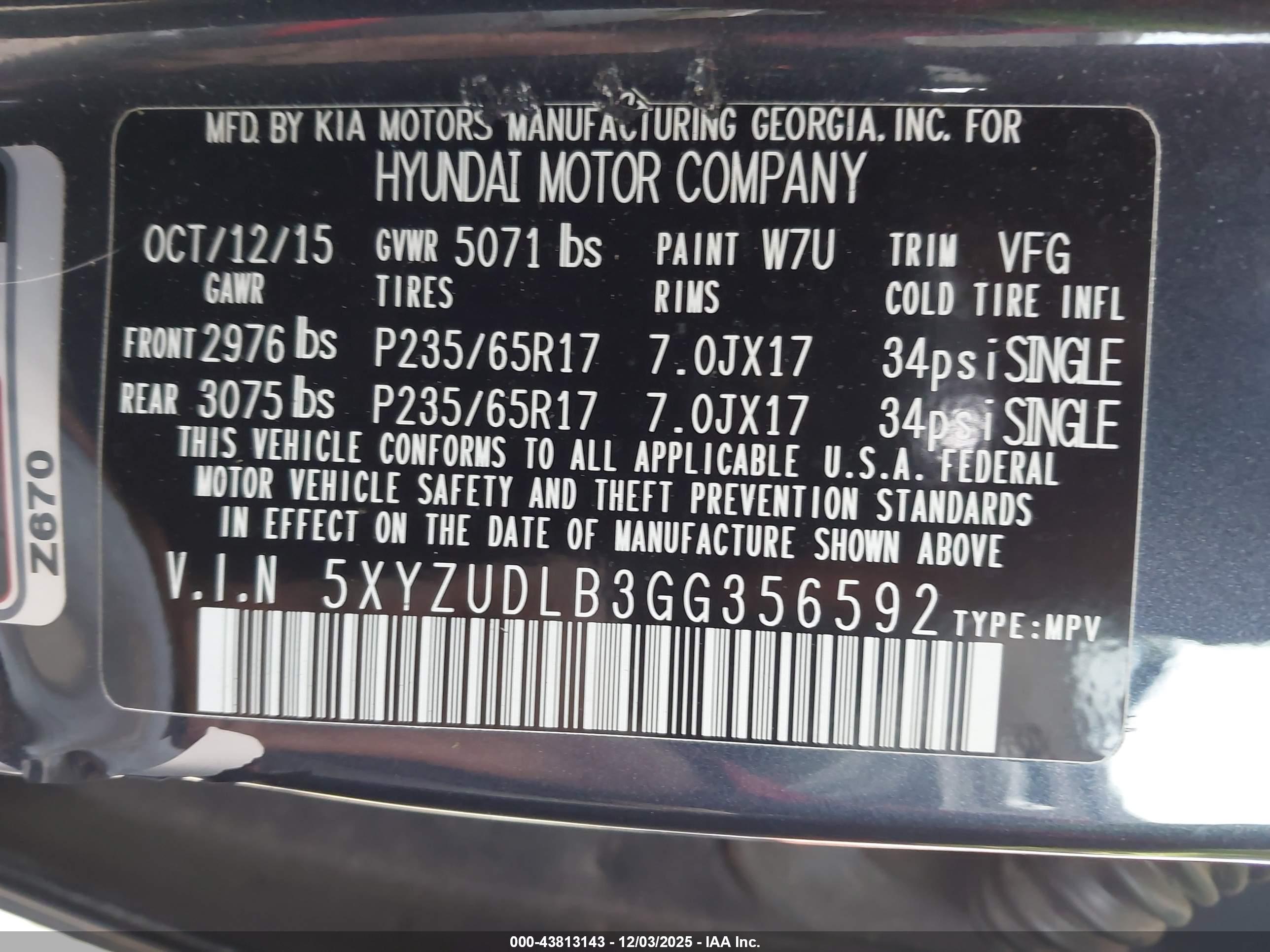 HYUNDAI SANTA image 9