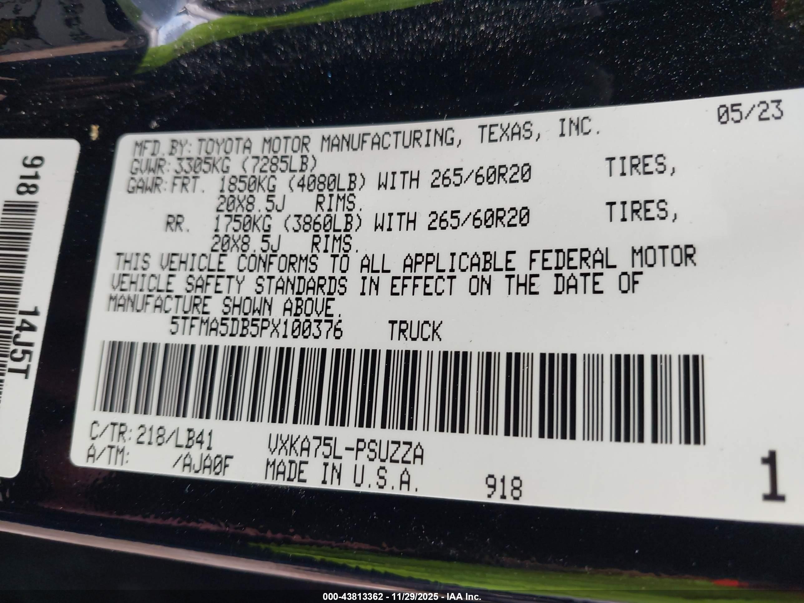 TOYOTA TUNDRA image 9