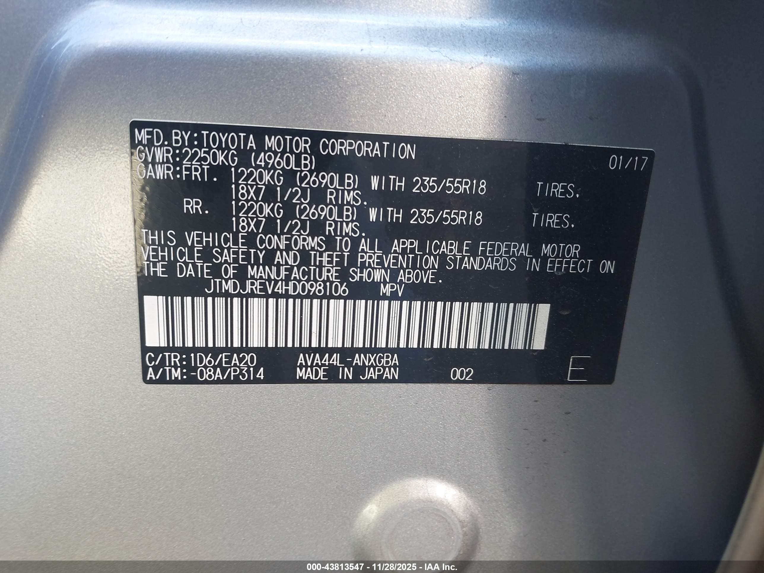 TOYOTA RAV4 image 9