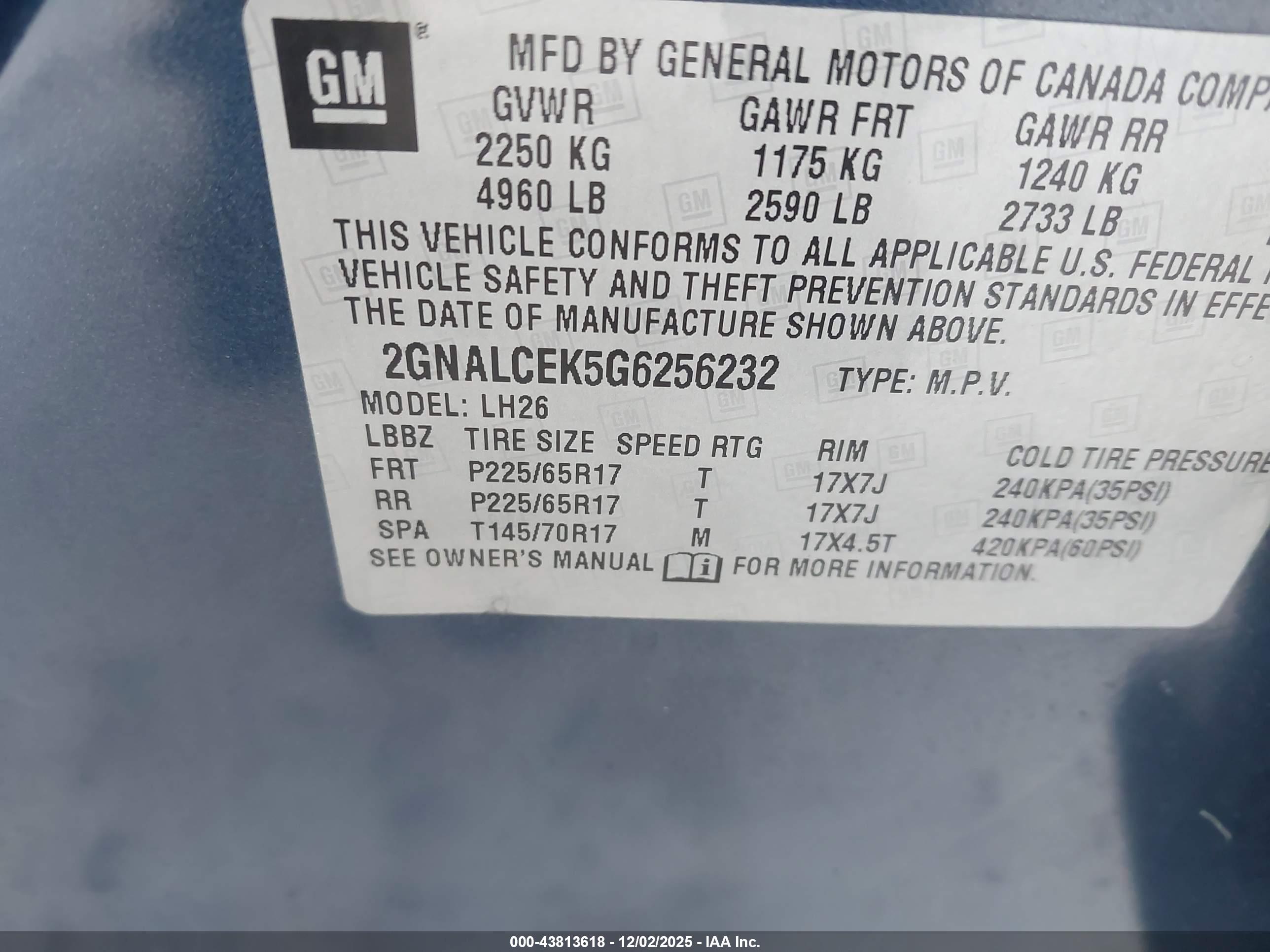 CHEVROLET EQUINOX image 9