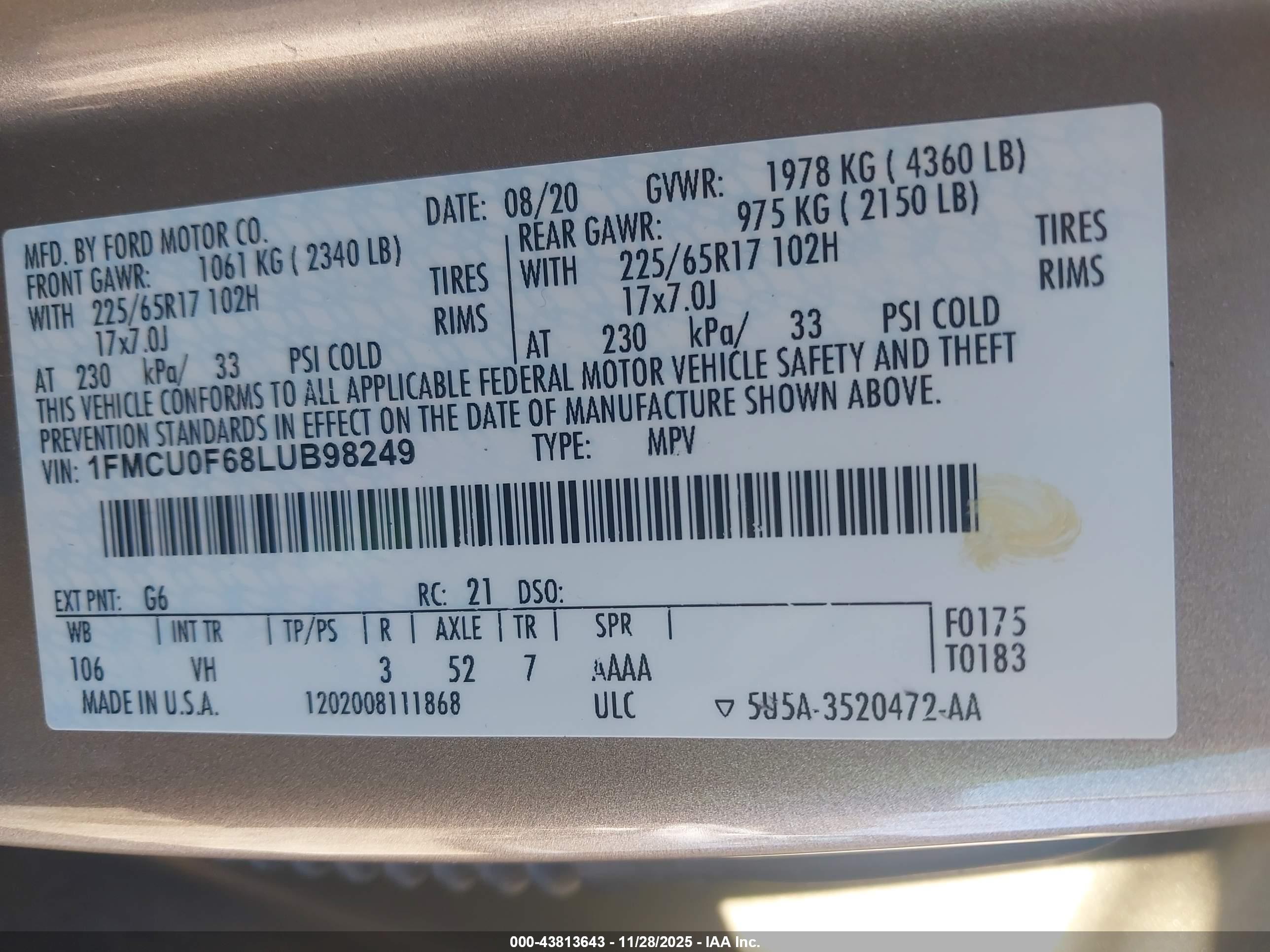 FORD ESCAPE image 9