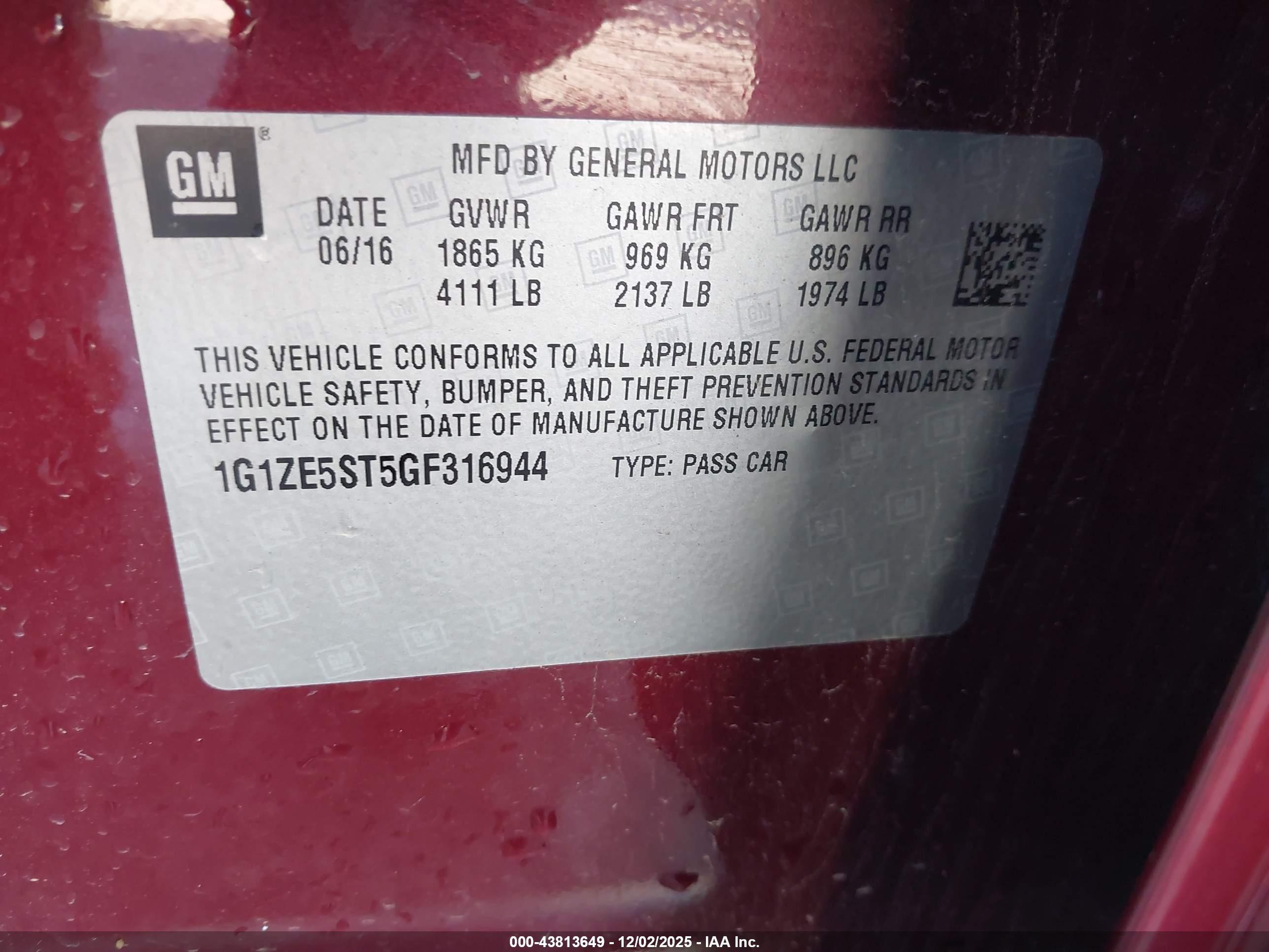 CHEVROLET MALIBU image 9