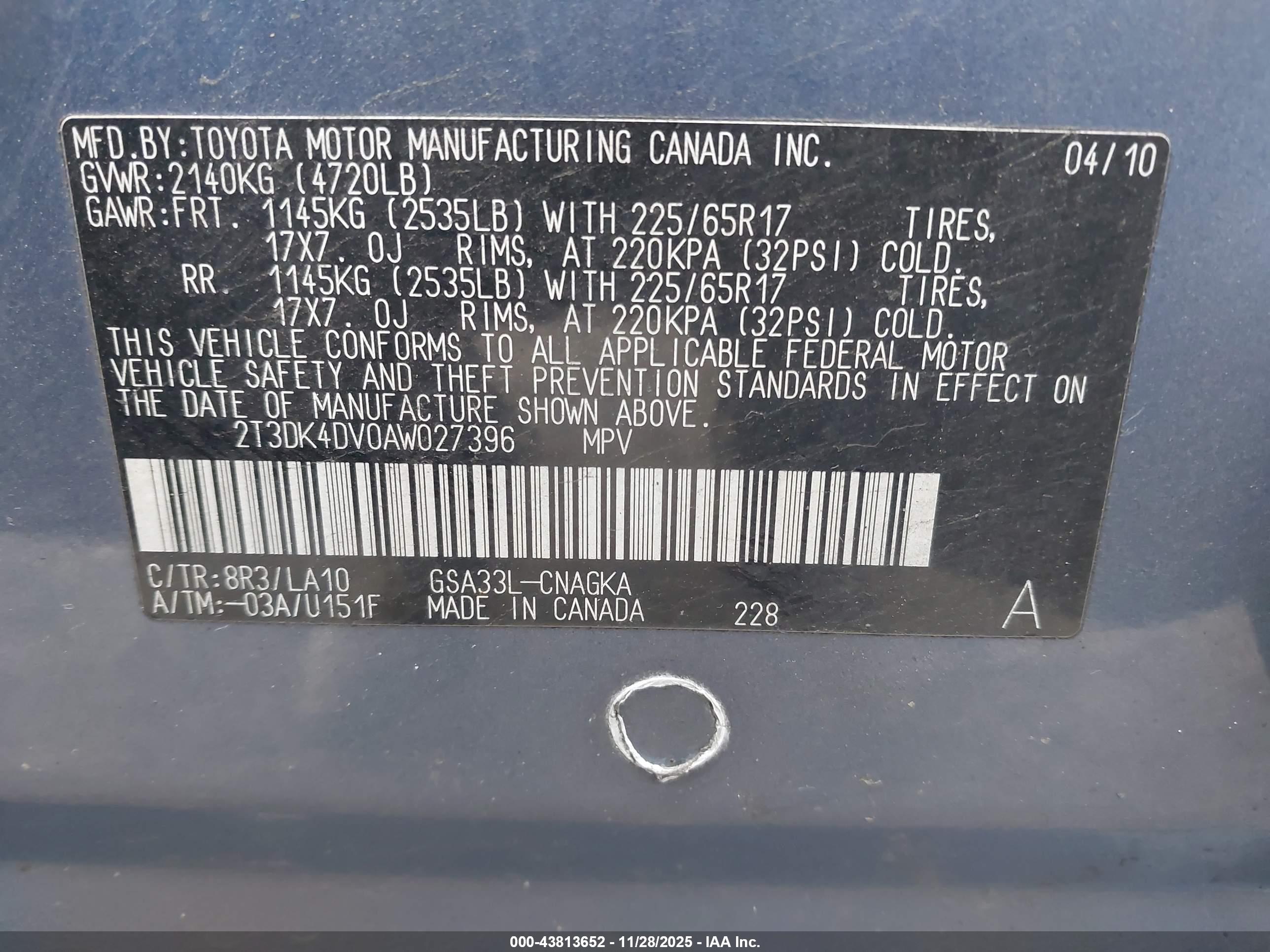 TOYOTA RAV4 image 9