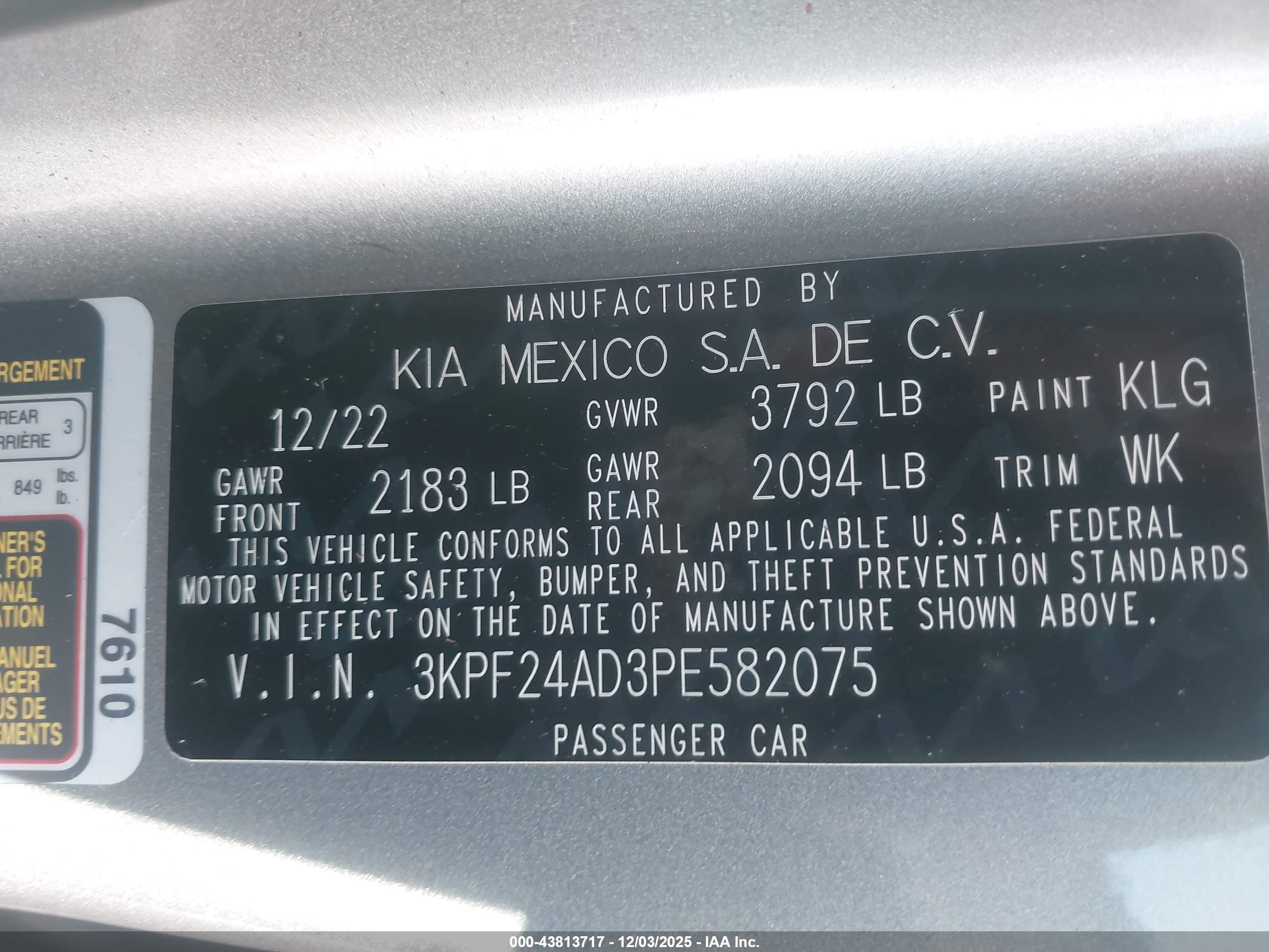 KIA FORTE image 9