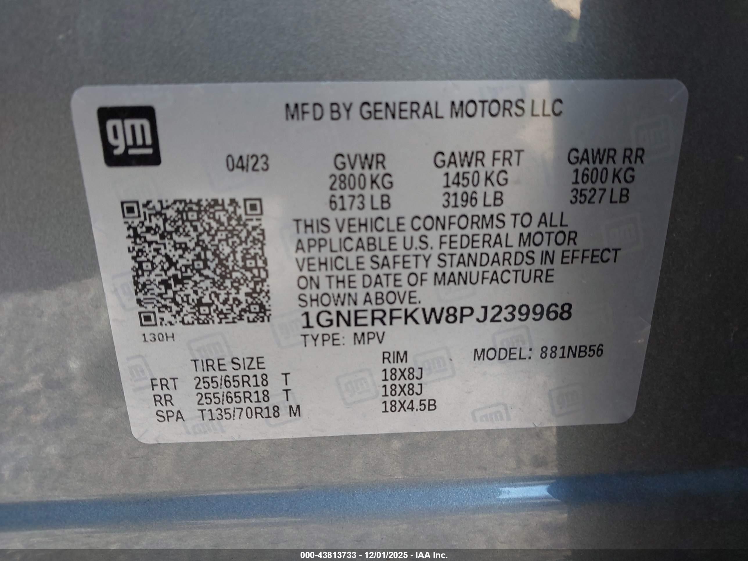 CHEVROLET TRAVERSE image 9