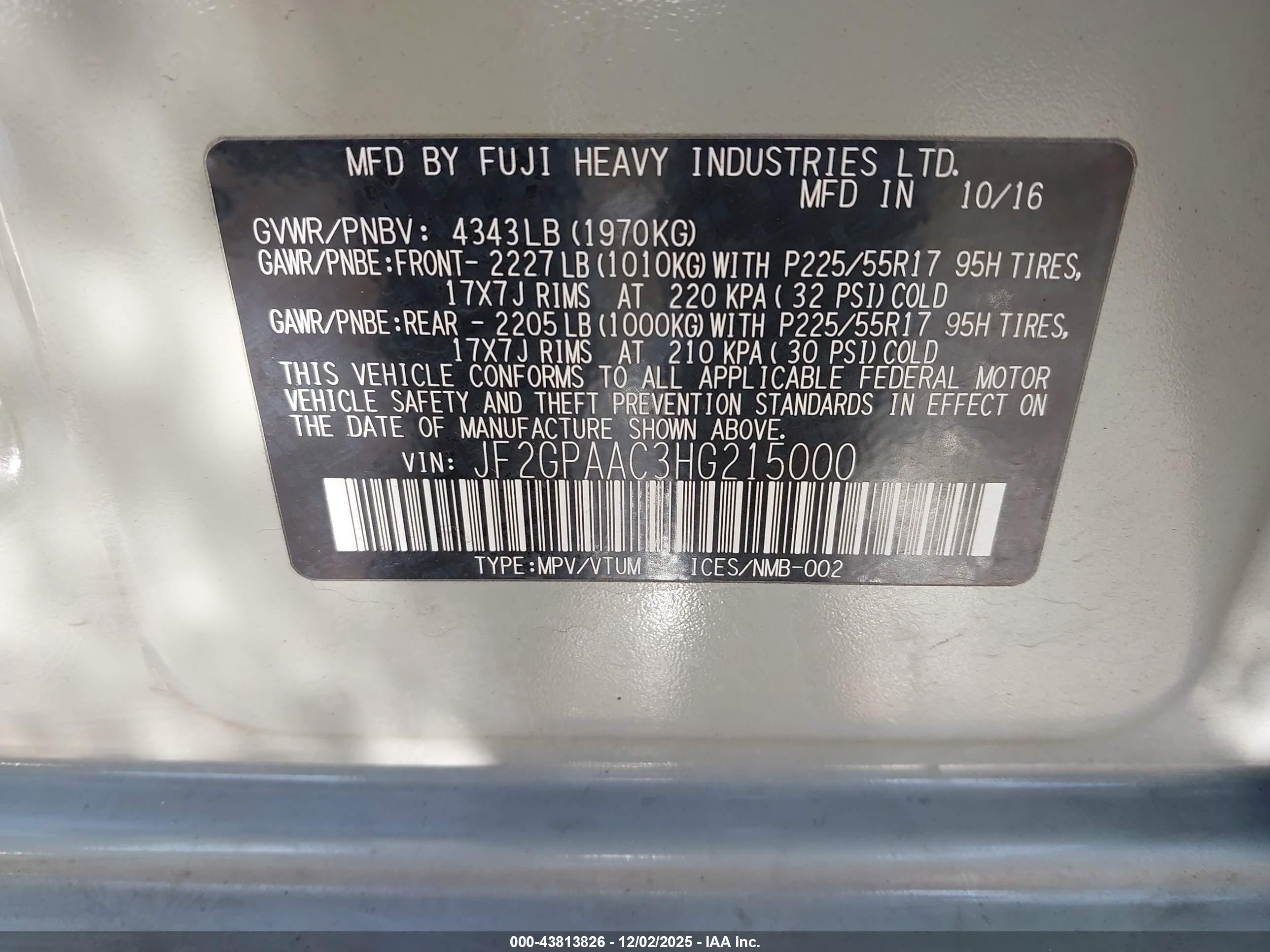 SUBARU CROSSTREK image 9