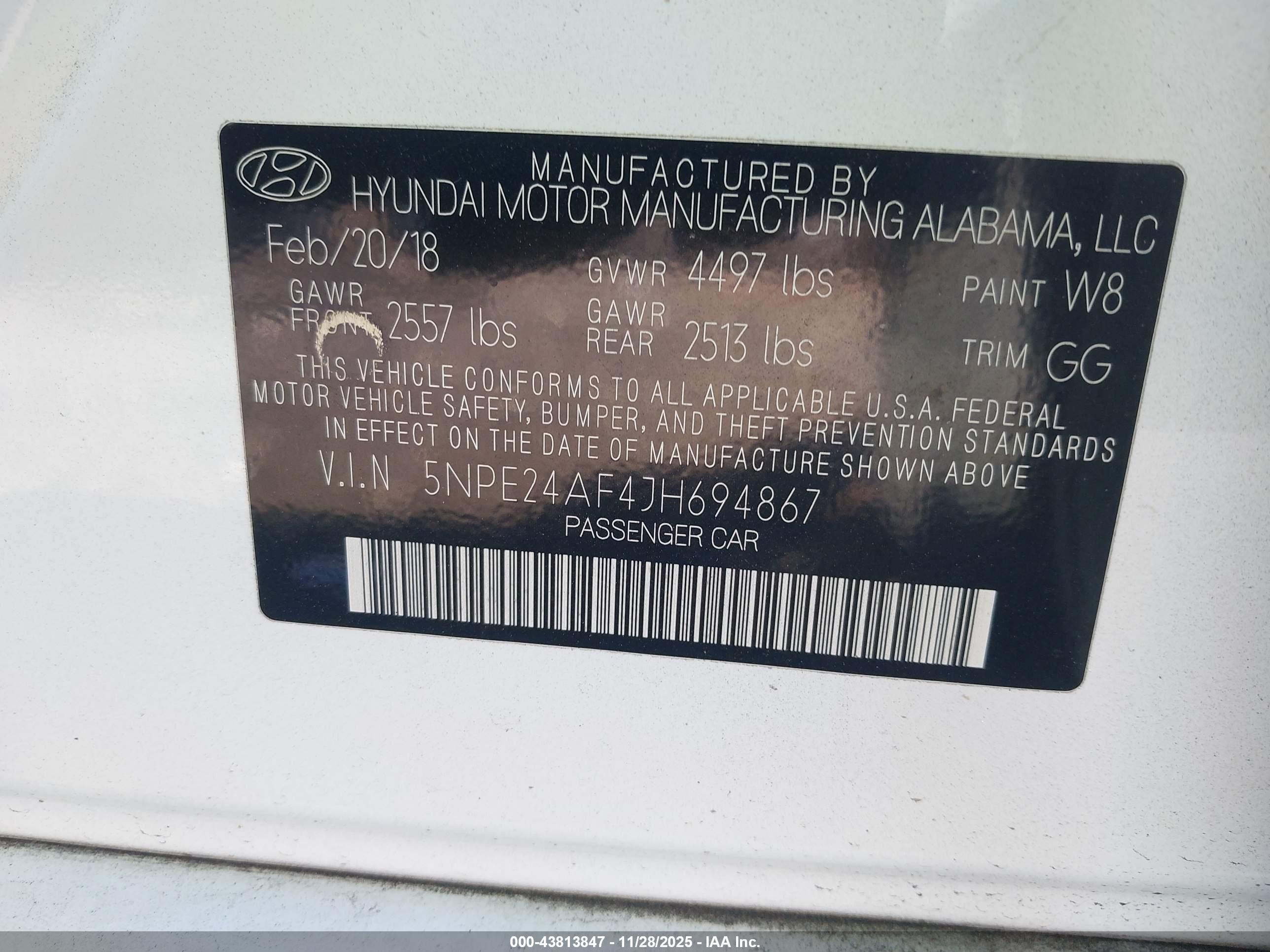HYUNDAI SONATA image 9