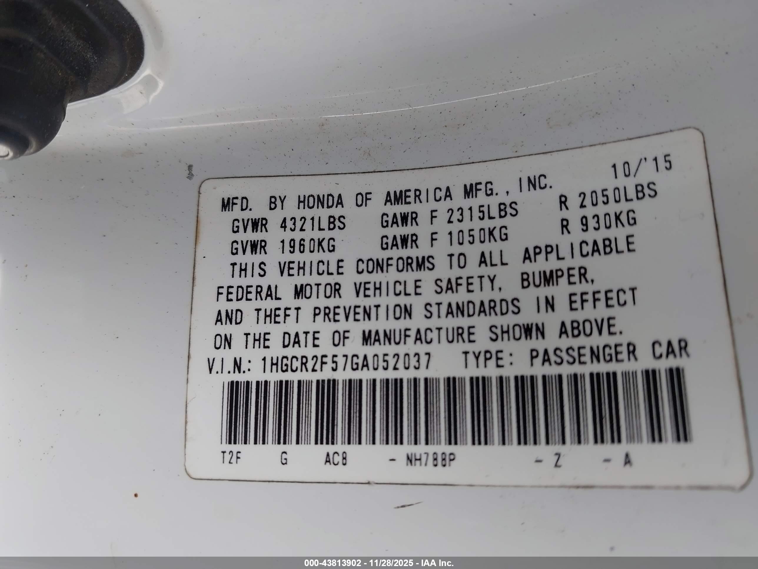 HONDA ACCORD image 9