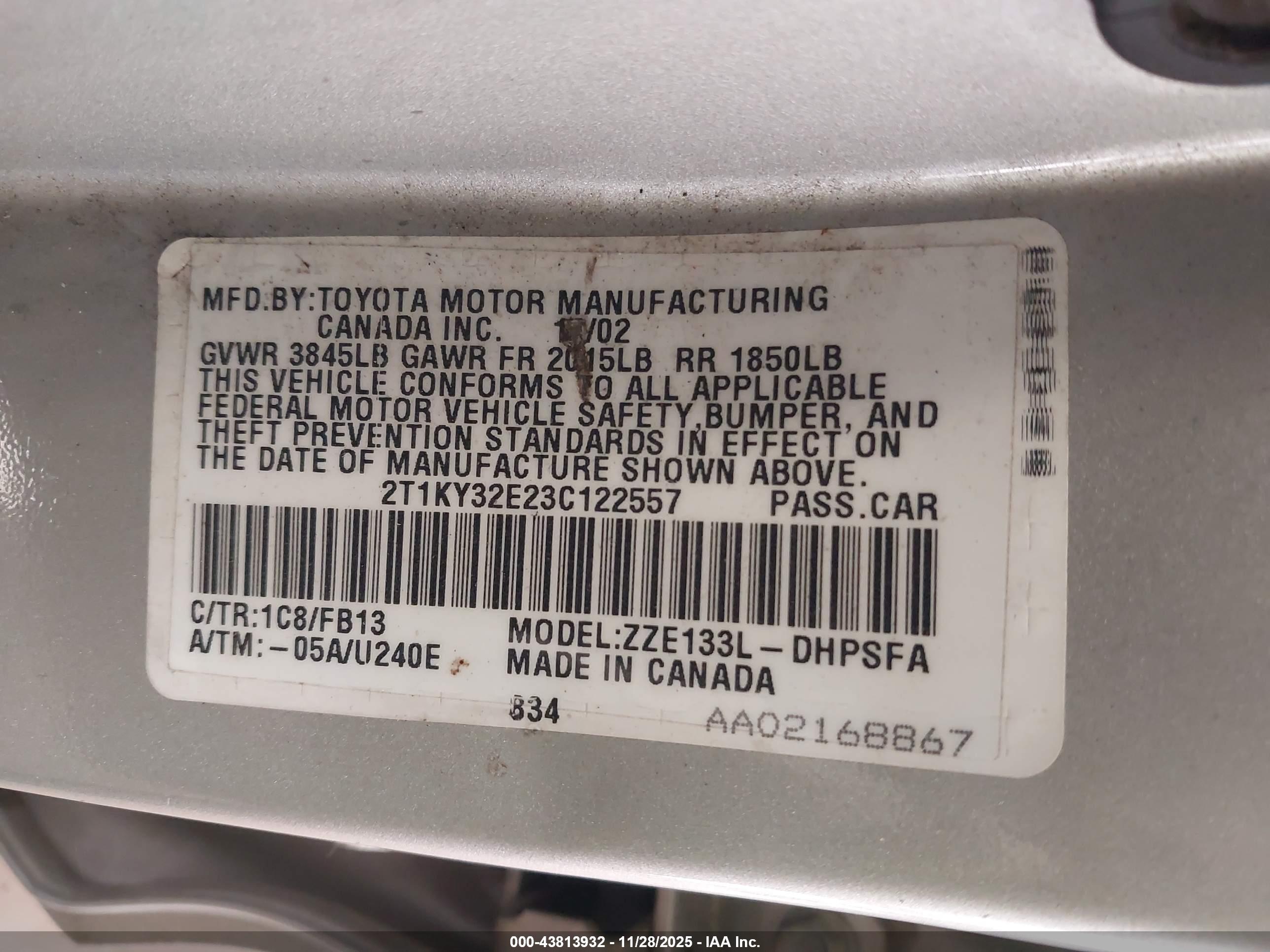 TOYOTA MATRIX image 9