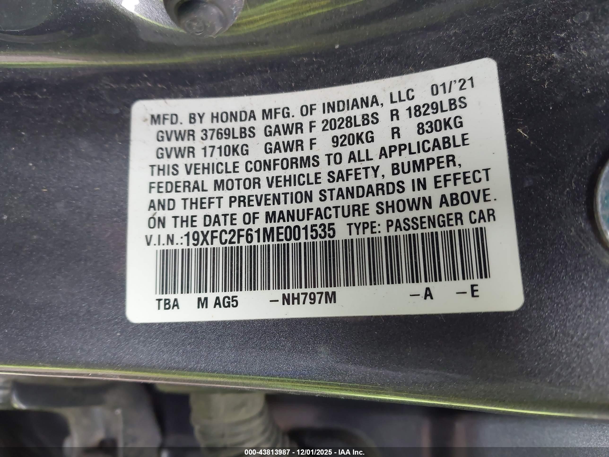 HONDA CIVIC image 9