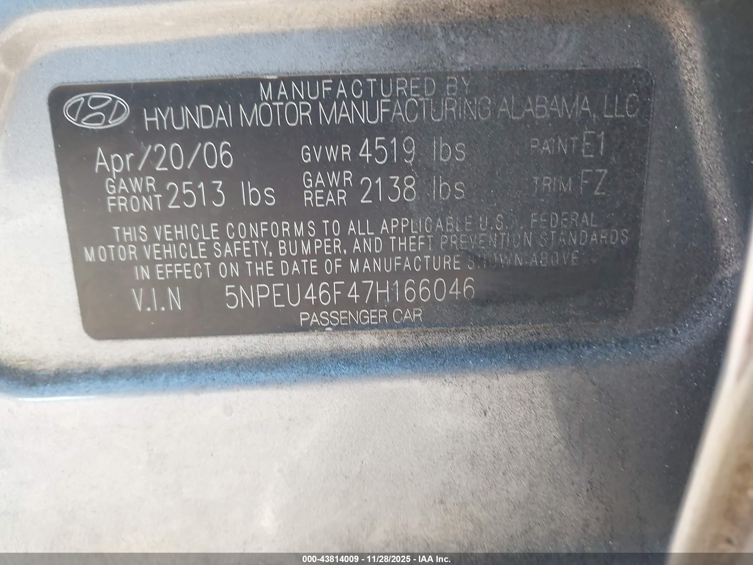HYUNDAI SONATA image 9