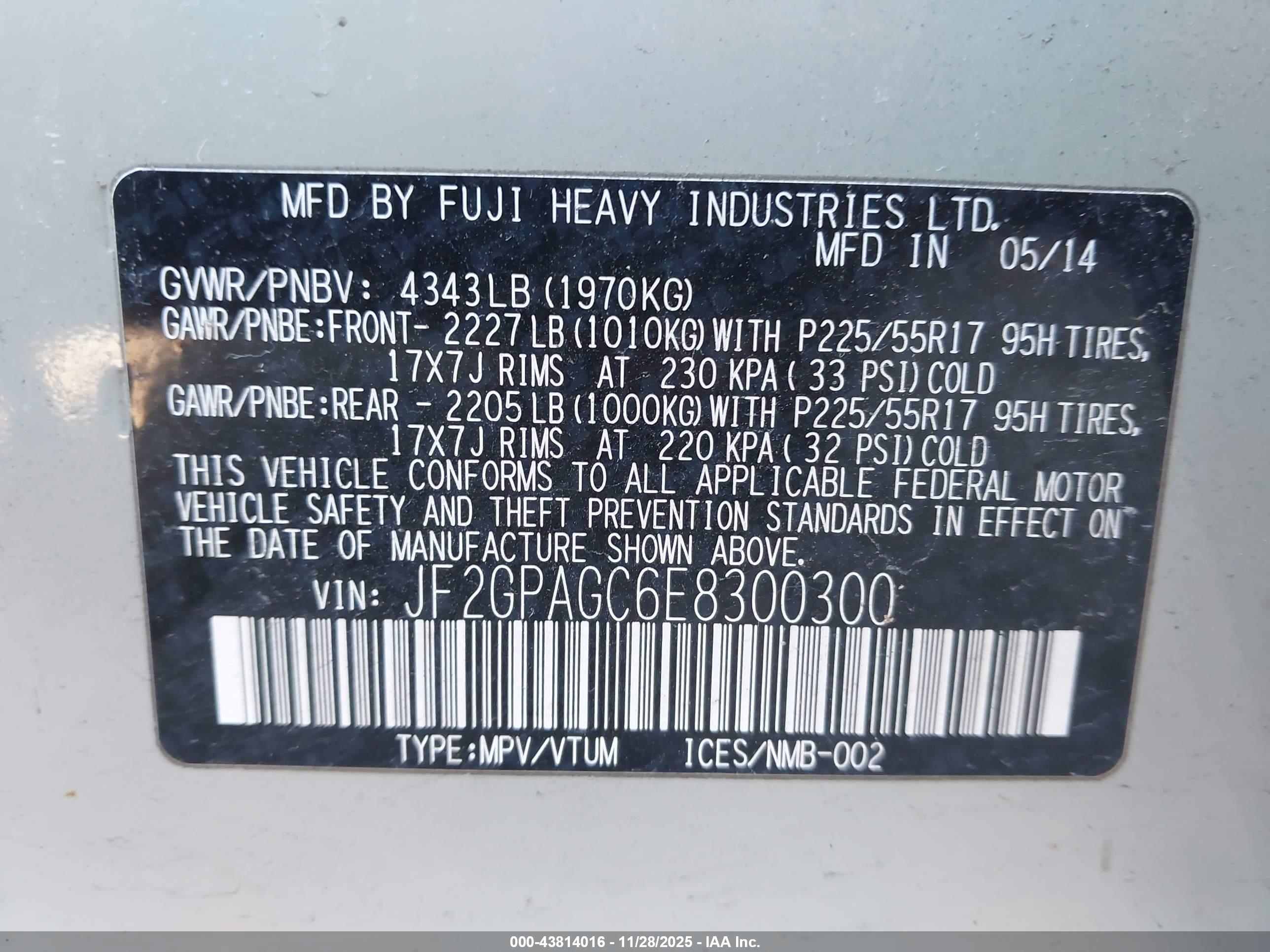 SUBARU XV image 9