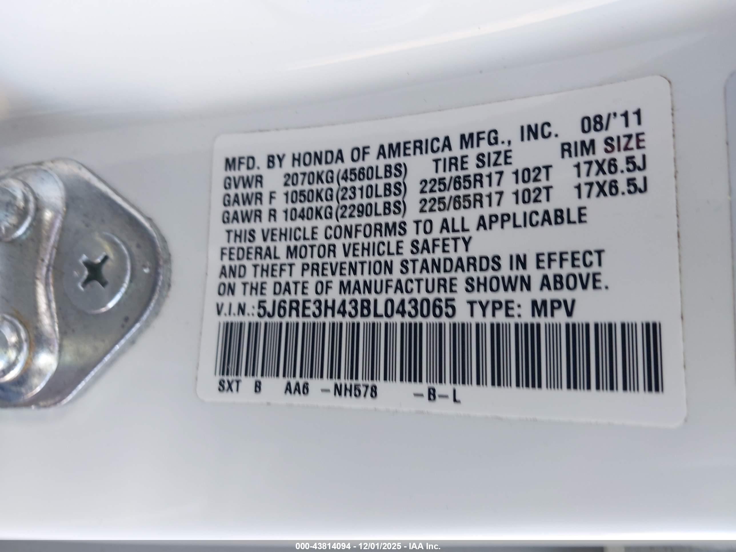 HONDA CR-V image 9