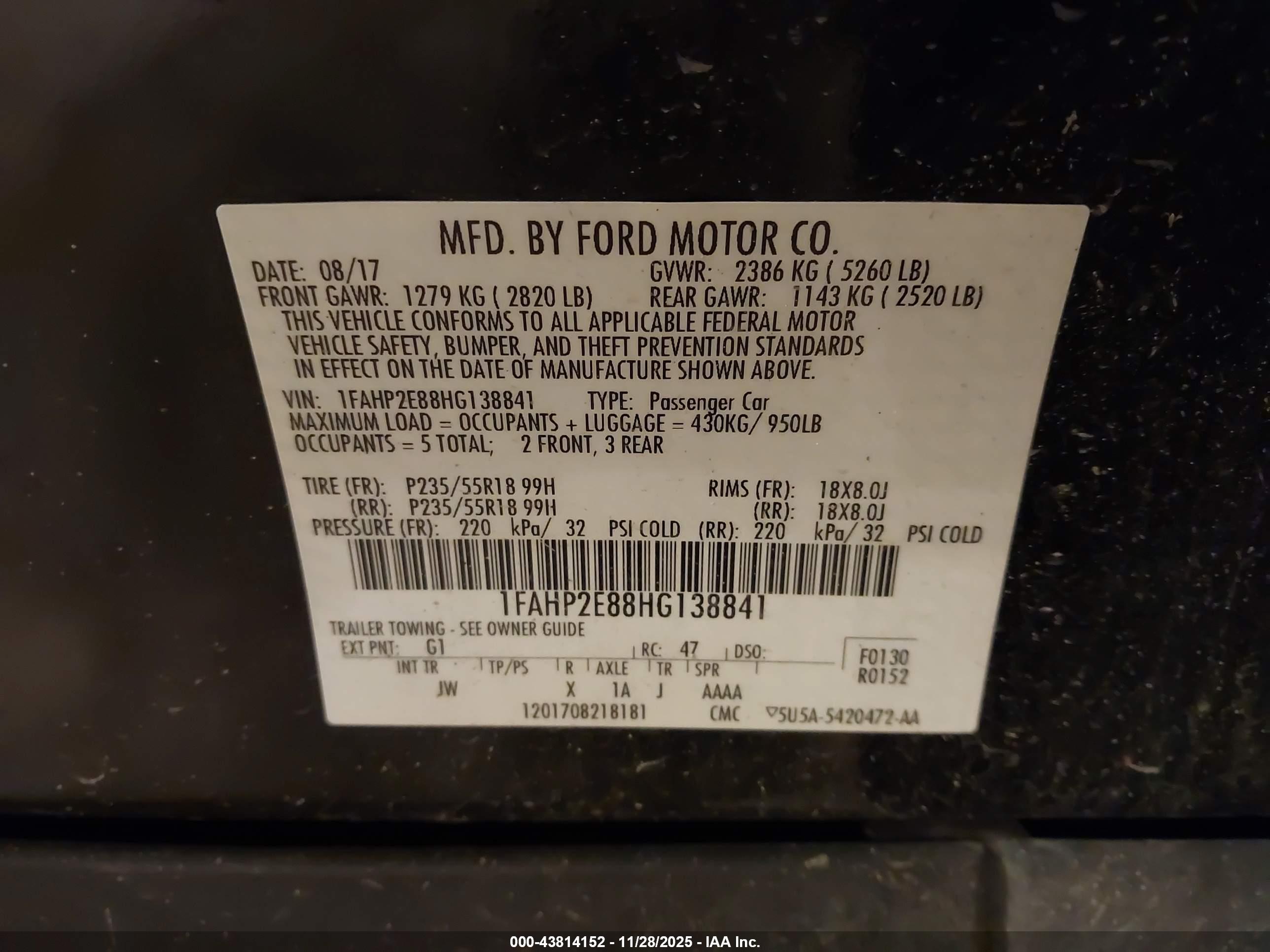 FORD TAURUS image 9